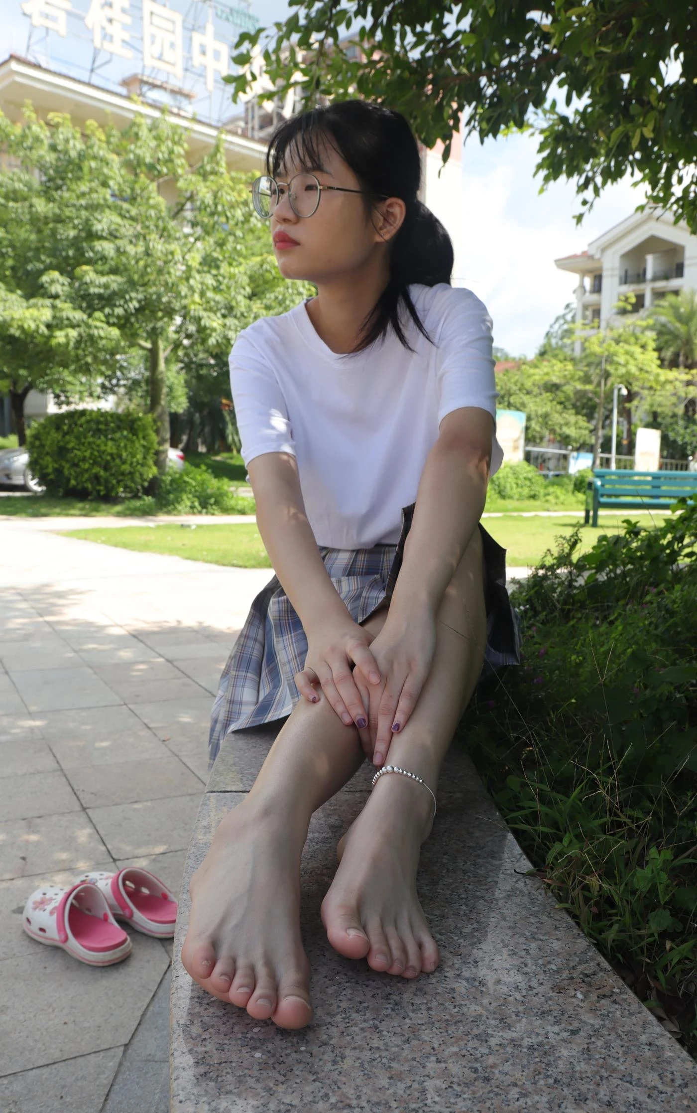 Pary摄影 NO.003 大学生婉萍的雪白美脚[169P/881MB]