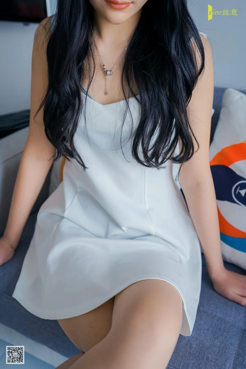 [SIEE丝意]NO.469 筠筠 白色连衣裙 [79P/170MB]