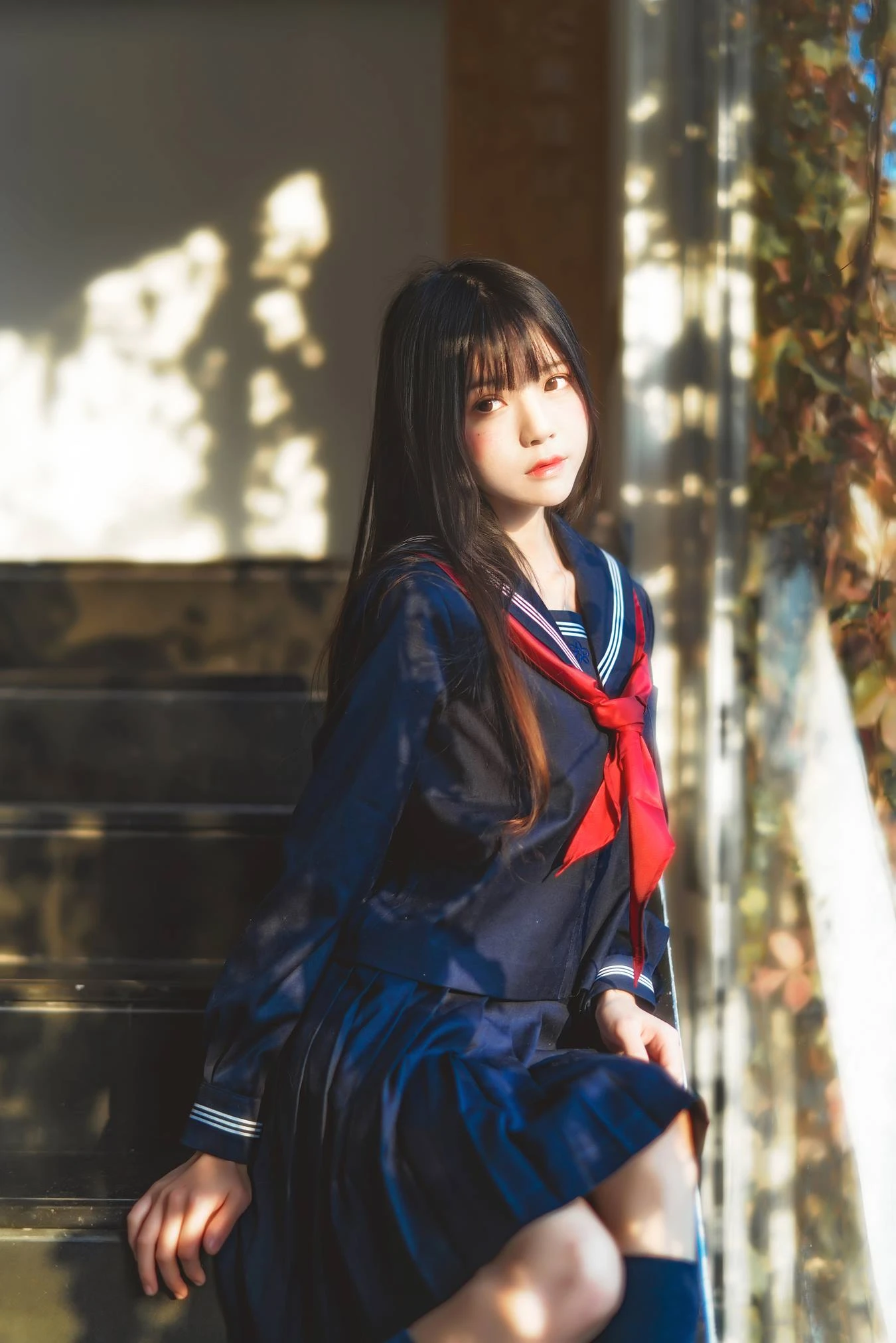 [YITUU艺图语] 2022.04.21 午后高校少女 桜桃喵 [42P/400MB]