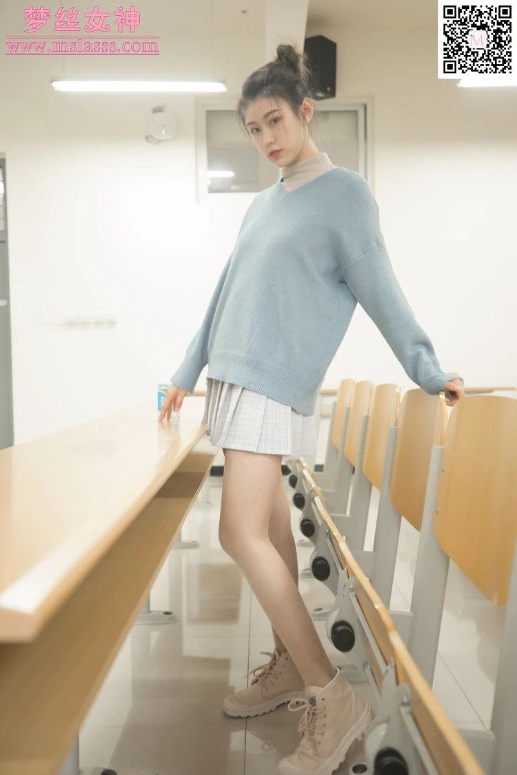[MSLASS梦丝女神] 2019-12-26 林可儿 学苑风 [61P/614M]