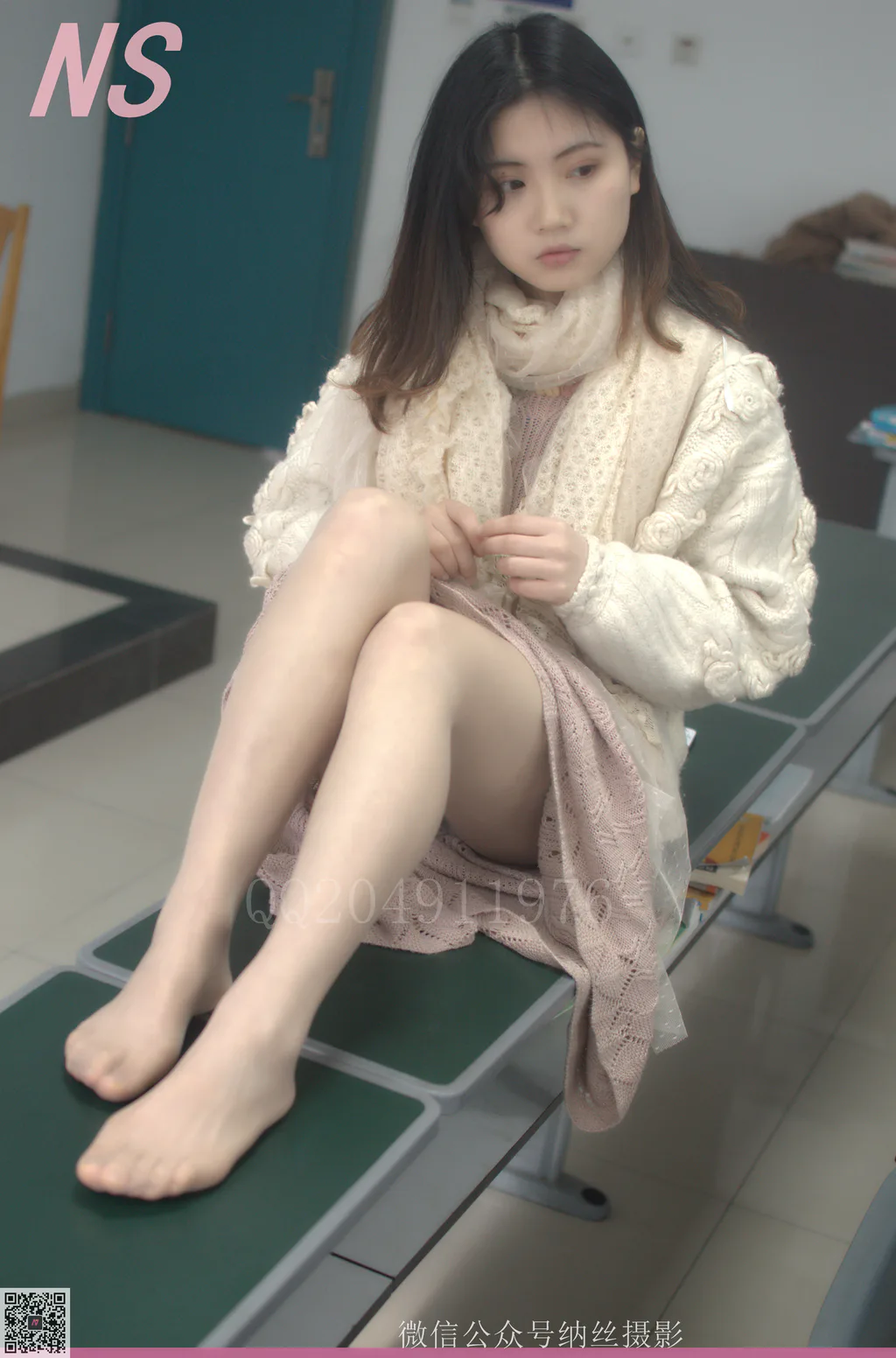 [纳丝摄影]0059 杨琪 慵懒毛衣[24P/376MB]
