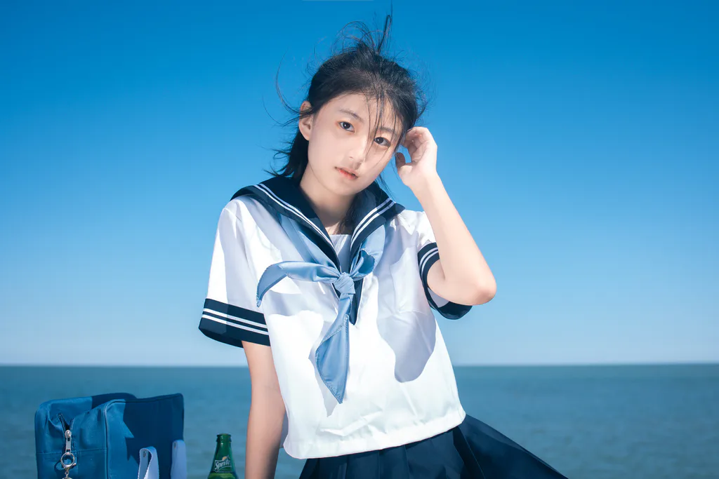 [YITUYU艺图语]2023.05.25 海边JK 刺球老兮[21+1P/181MB]