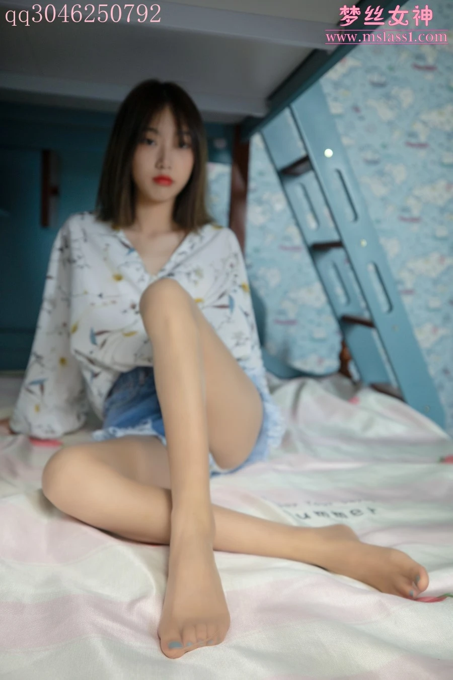 [MSLASS梦丝女神]2021.06.08 超美脚丫 凌凌 [59+1P/440MB]