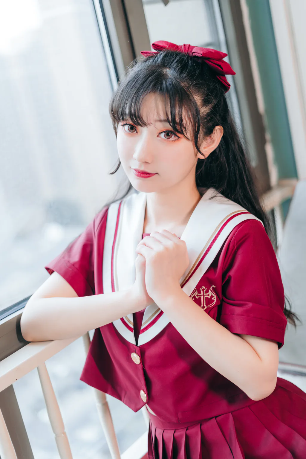 [YITUYU艺图语]2023.06.08 红色JK 桃墨公子x[22+1P/210MB]