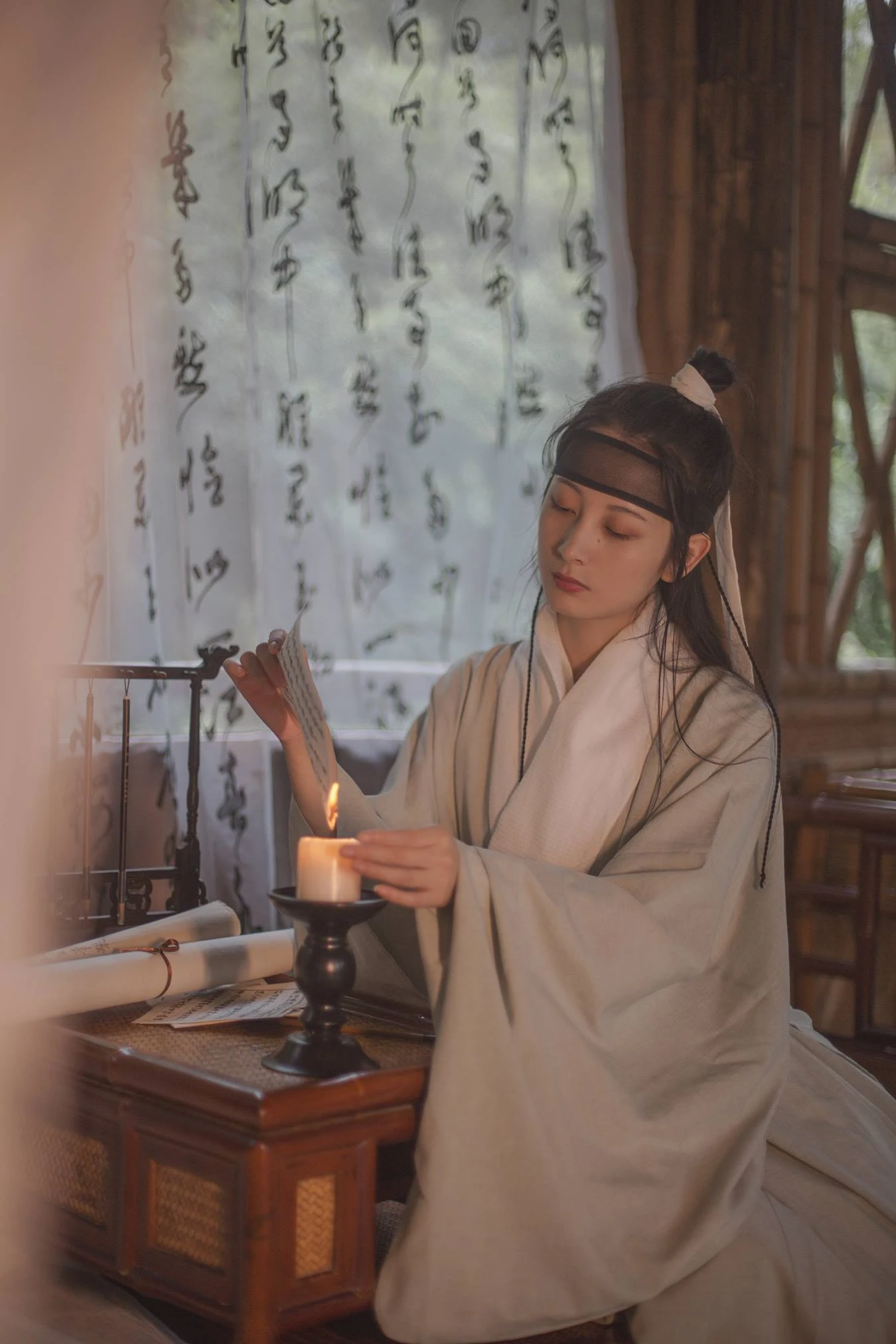 [YITUU艺图语] 2022.04.04 空山松子落，幽人应未眠 五月的三花猫 [28P/168MB]