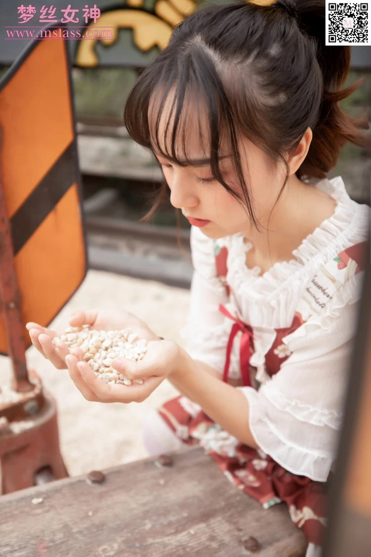 [MSLASS梦丝女神] 2019-10-27 玥玥 白丝洛丽塔 [70P/459MB]