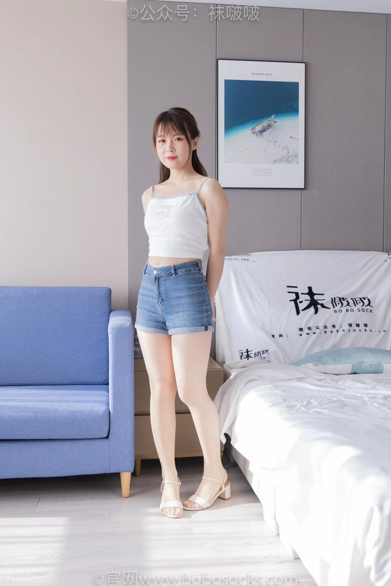 [BoBoSocks袜啵啵]NO.077 朵朵-凉鞋、肉丝 [139P/1V/6.25GB]