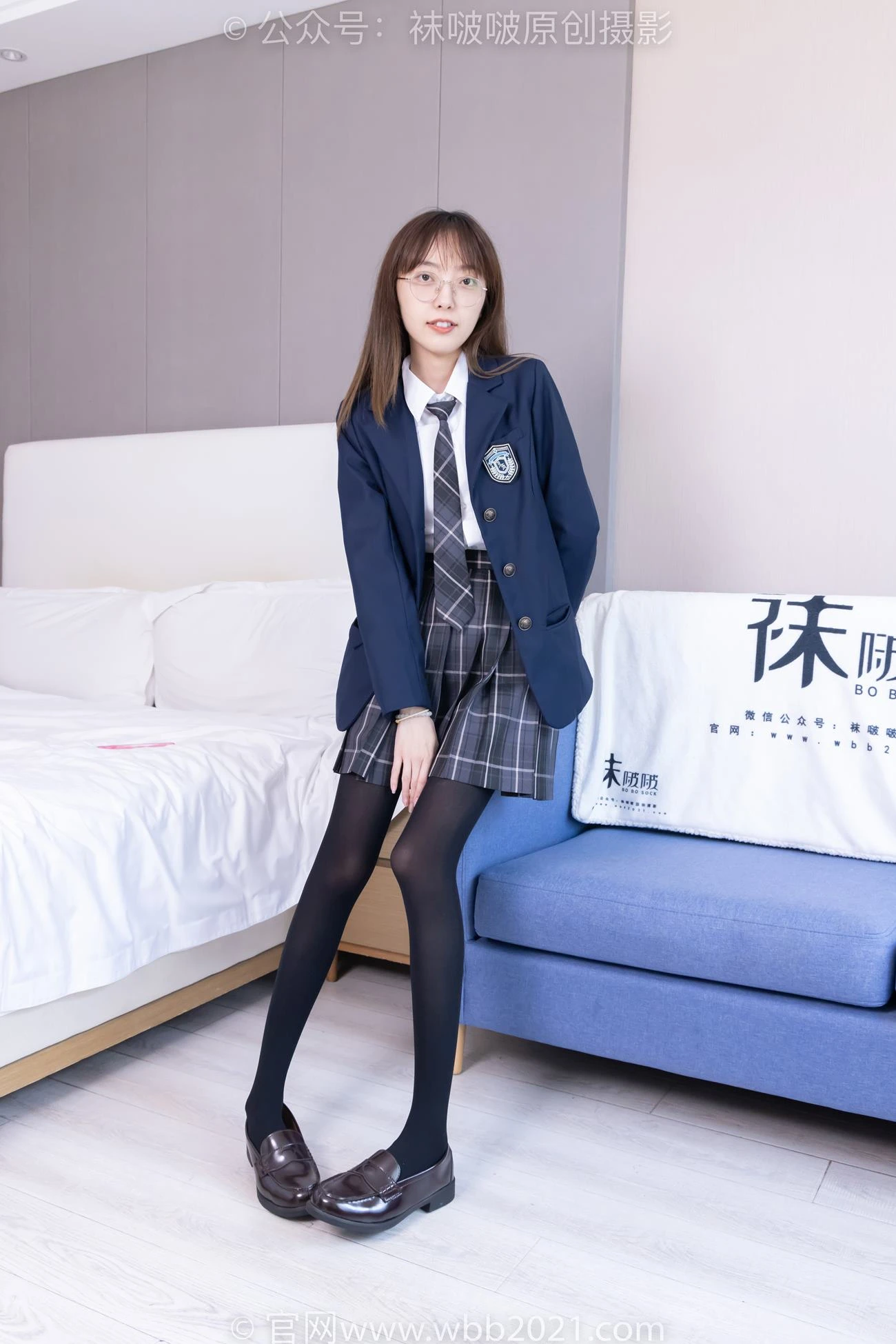 [BoBoSocks袜啵啵]NO.432 稚予-皮鞋、厚黑丝、jk至服[184P/1V/6.83GB]
