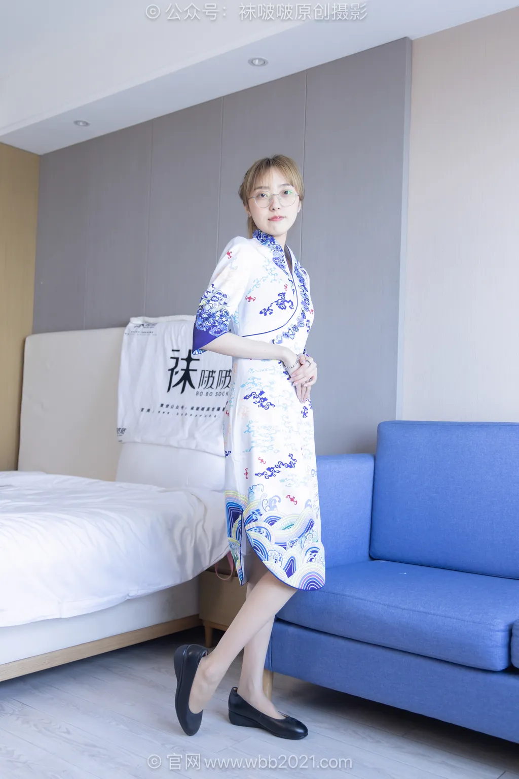 [BoBoSocks袜啵啵]NO.604 稚予-皮鞋、薄肉丝、空姐旗袍至服[145P/1V/5.83GB]