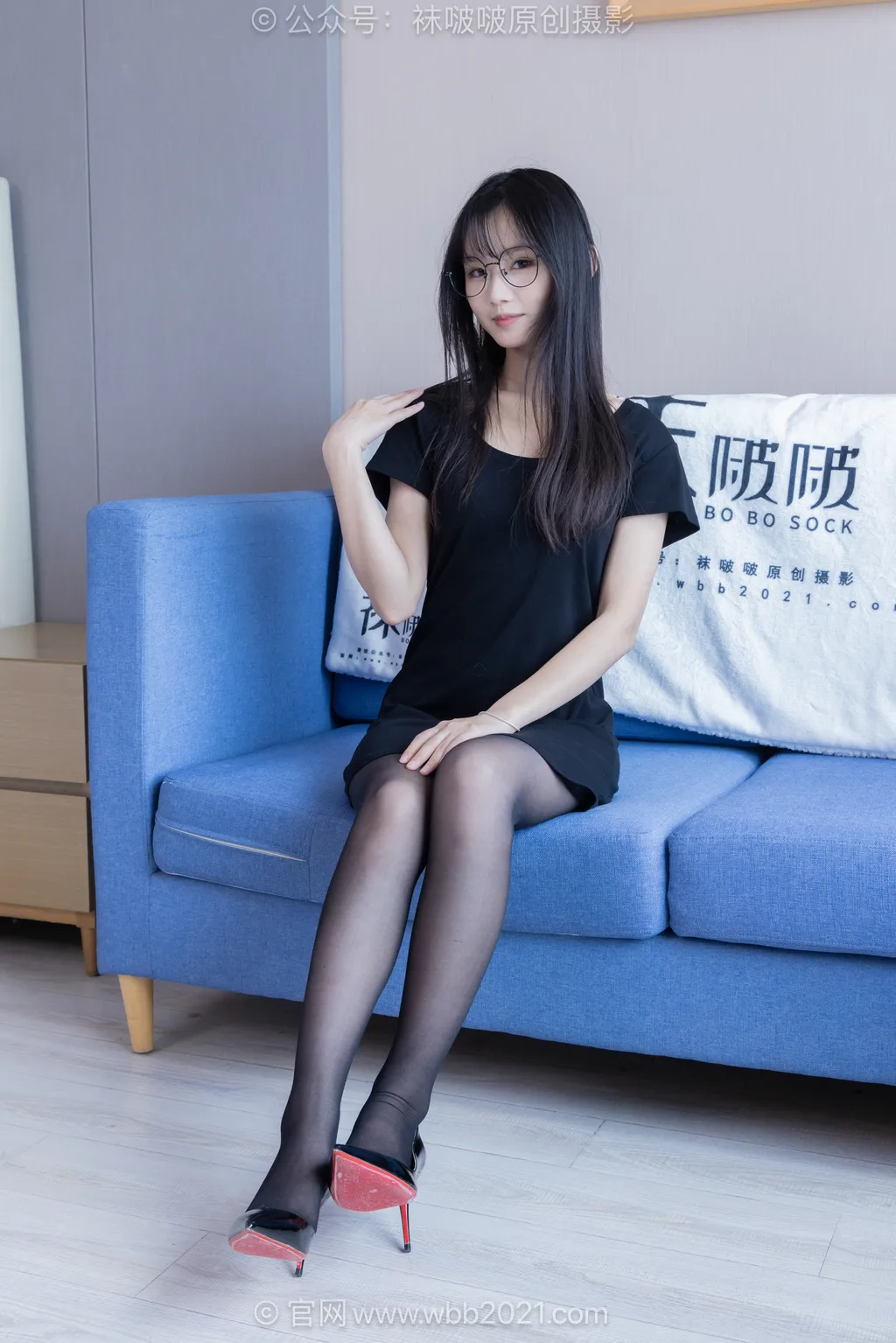 [BoBoSocks袜啵啵]NO.607 甜甜圈-高跟鞋、薄黑丝[147P/1V/6.01GB]