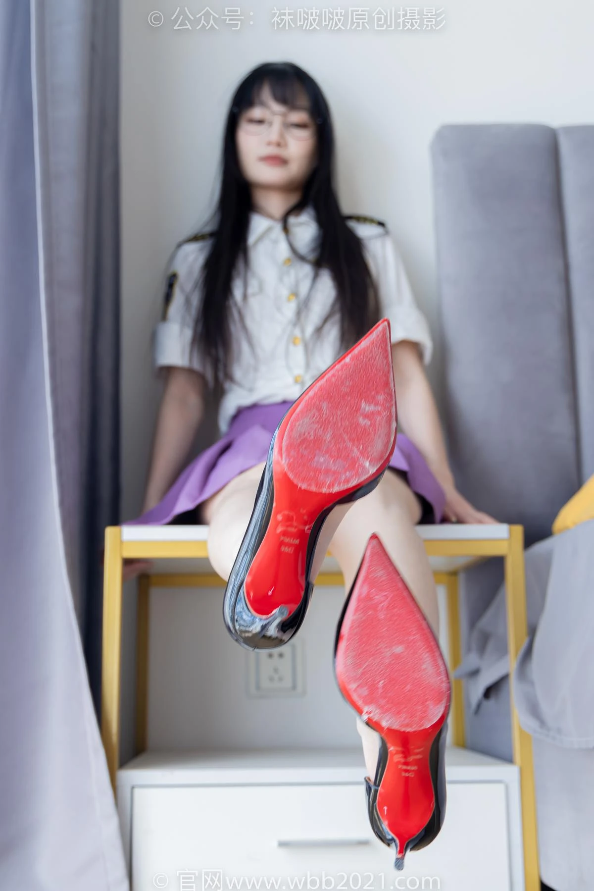 [BoBoSocks袜啵啵]NO.538 甜甜圈-高跟鞋、水晶袜、裸足[150P/1V/5.48GB]