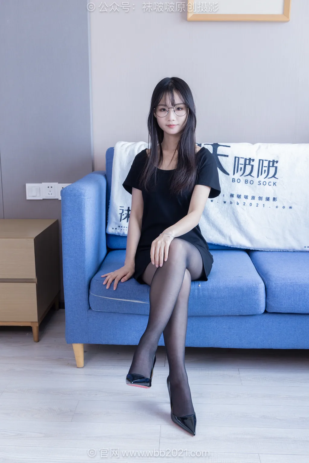 [BoBoSocks袜啵啵]NO.607 甜甜圈-高跟鞋、薄黑丝[147P/1V/6.01GB]
