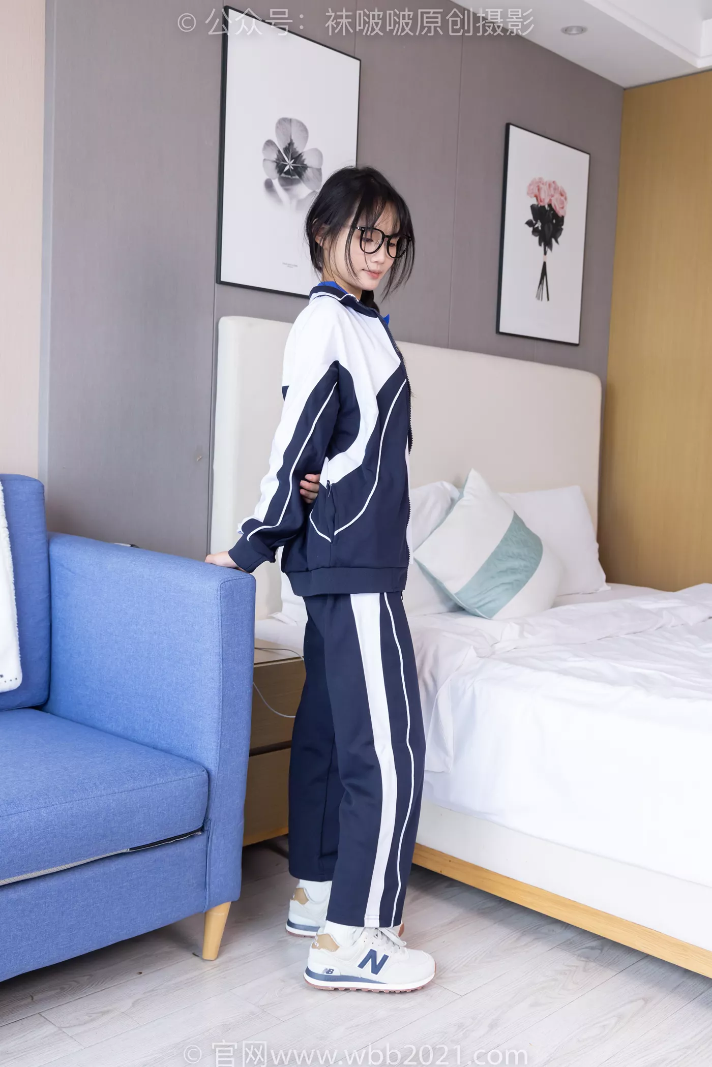 [BoBoSocks袜啵啵]NO.456 甜甜圈-运动鞋、白棉袜、裸足、校服[150P/1V/6.46GB]