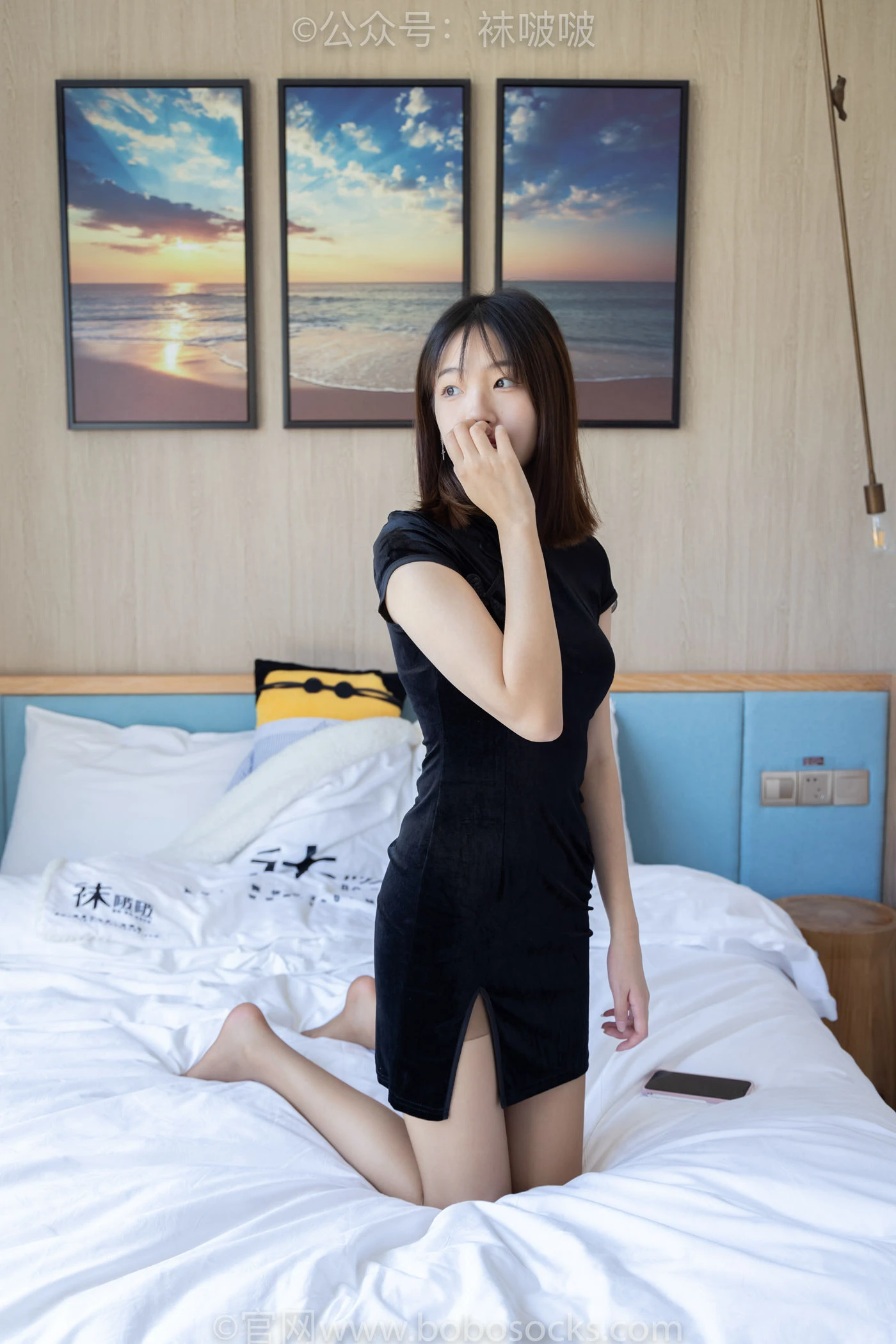[BoBoSocks袜啵啵]NO.035 小甜豆-平底鞋、薄灰丝、薄咖啡丝 [133P/1V/2.05GB]