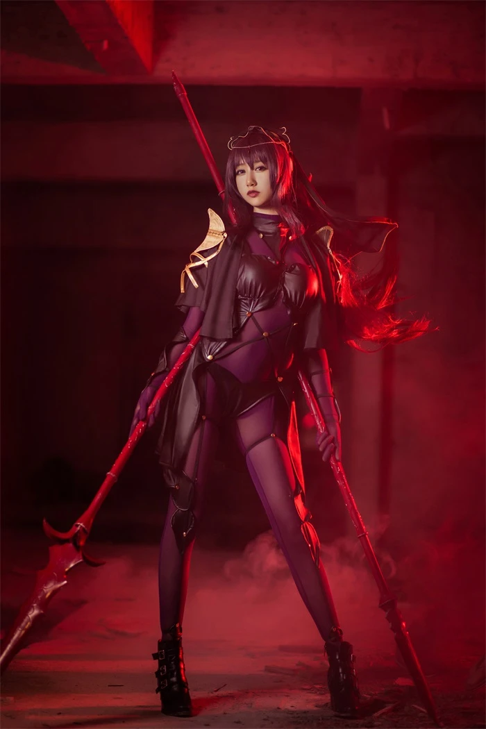 网红Coser@木绵绵OwO – 斯卡哈 [17P/60MB]