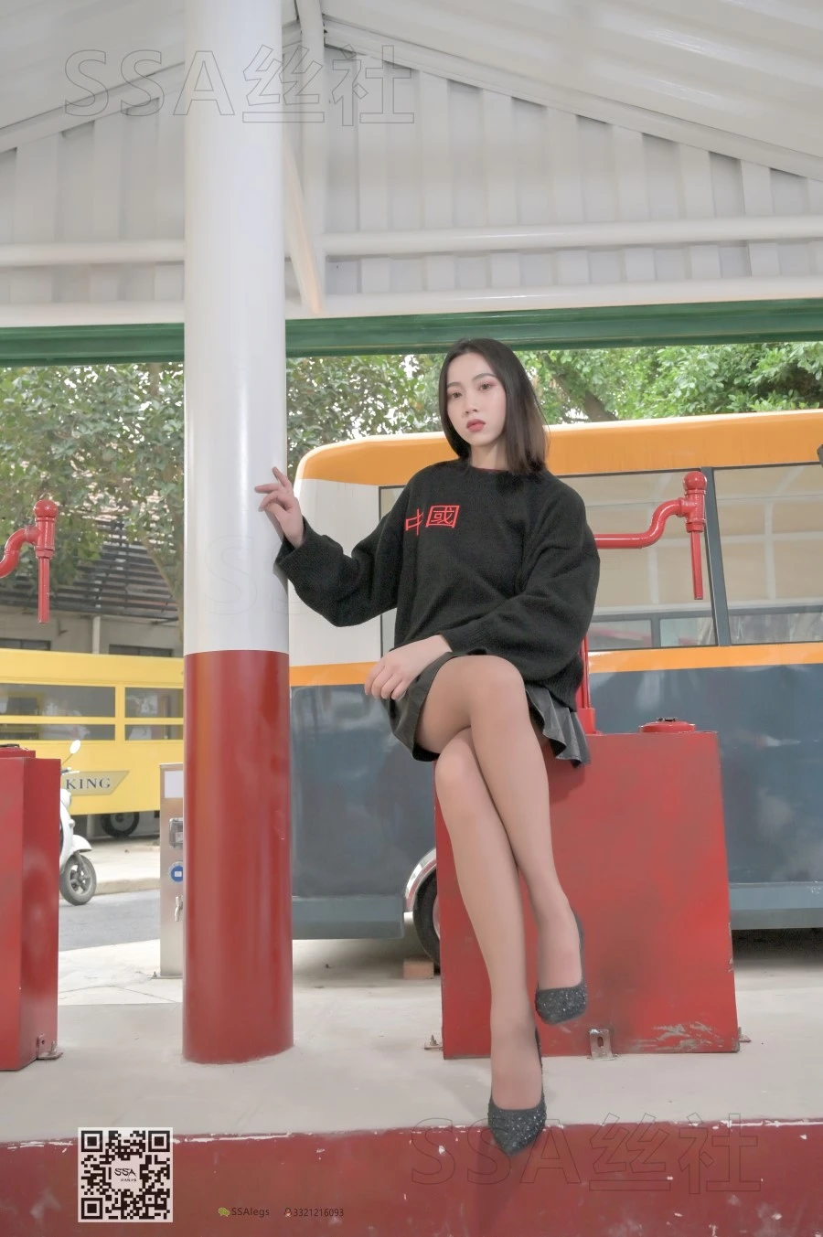 [SSA丝社]超清写真 NO.095 大大 腿模大大街拍 [133P/1.68GB]