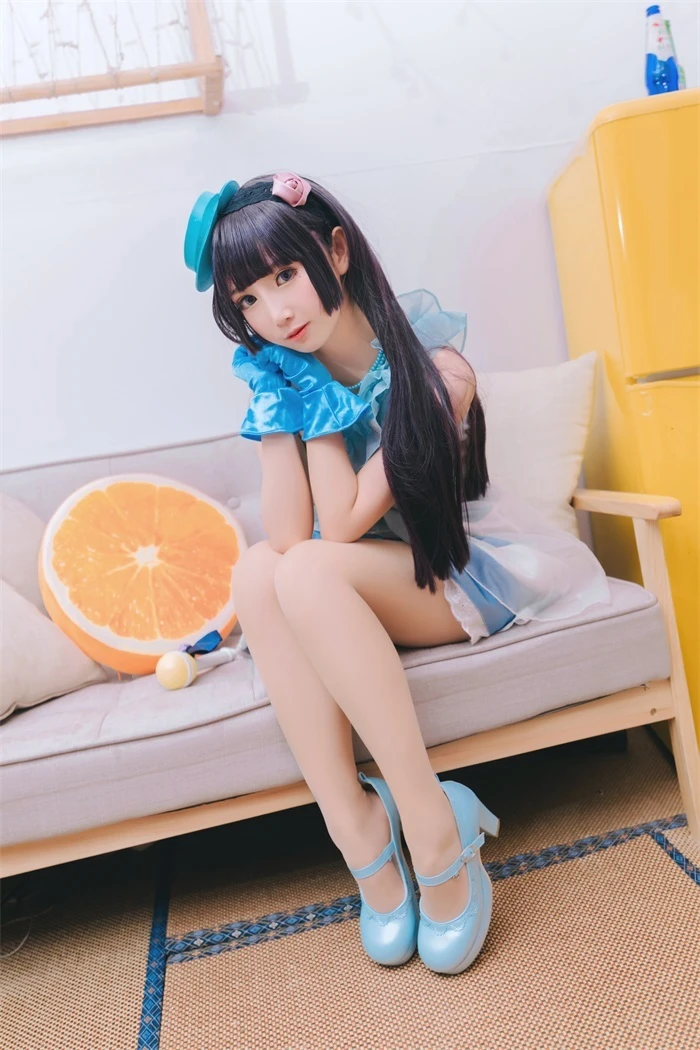 人气动漫Coser@面饼仙儿 打歌服黑猫[12P/128MB]