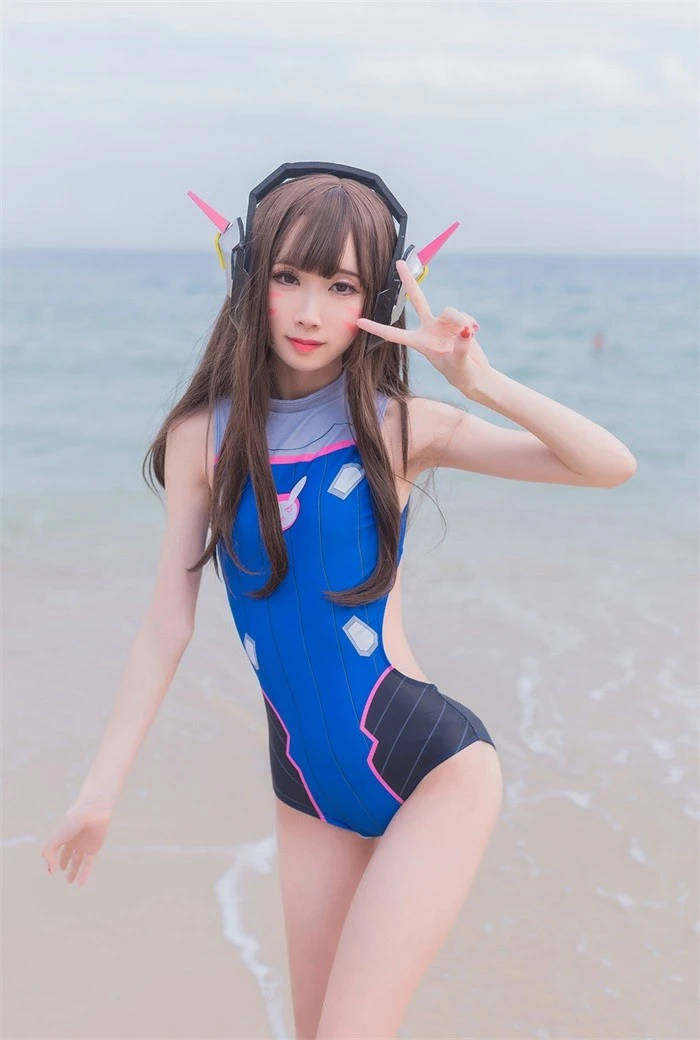 风之领域精品写真@No.074 赛场的足球宝贝 Cos守望先锋DVA [49P/222MB]