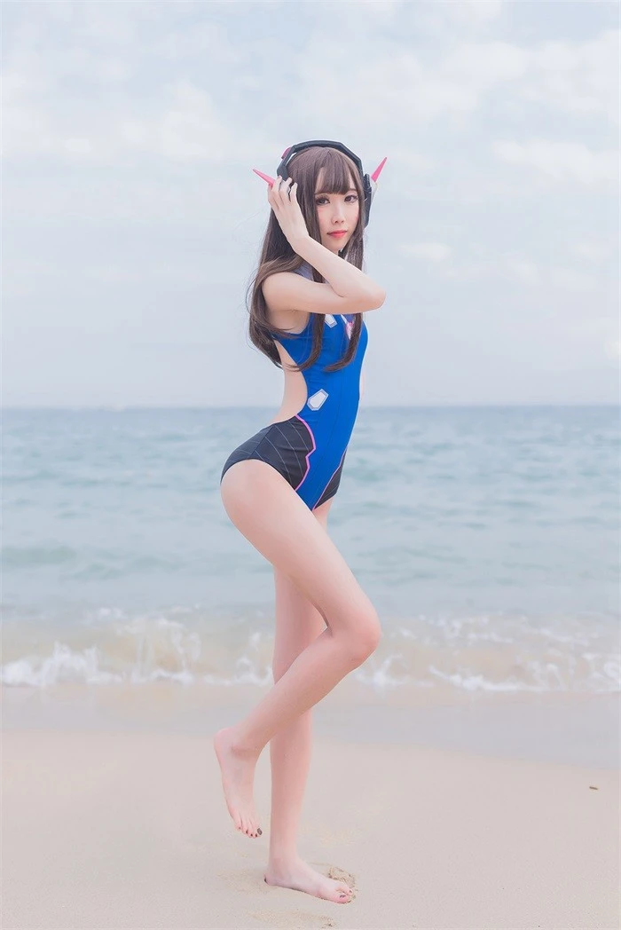 风之领域精品写真@No.074 赛场的足球宝贝 Cos守望先锋DVA [49P/222MB]