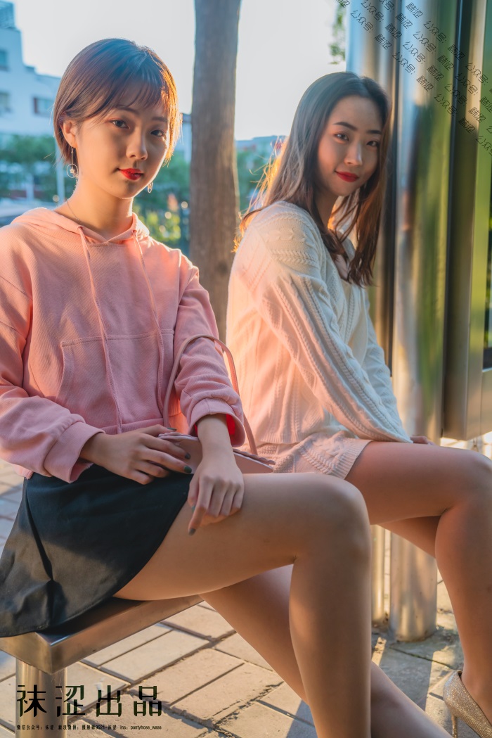 袜涩写真 VOL.045 双人紫竹院 [45P/664MB]