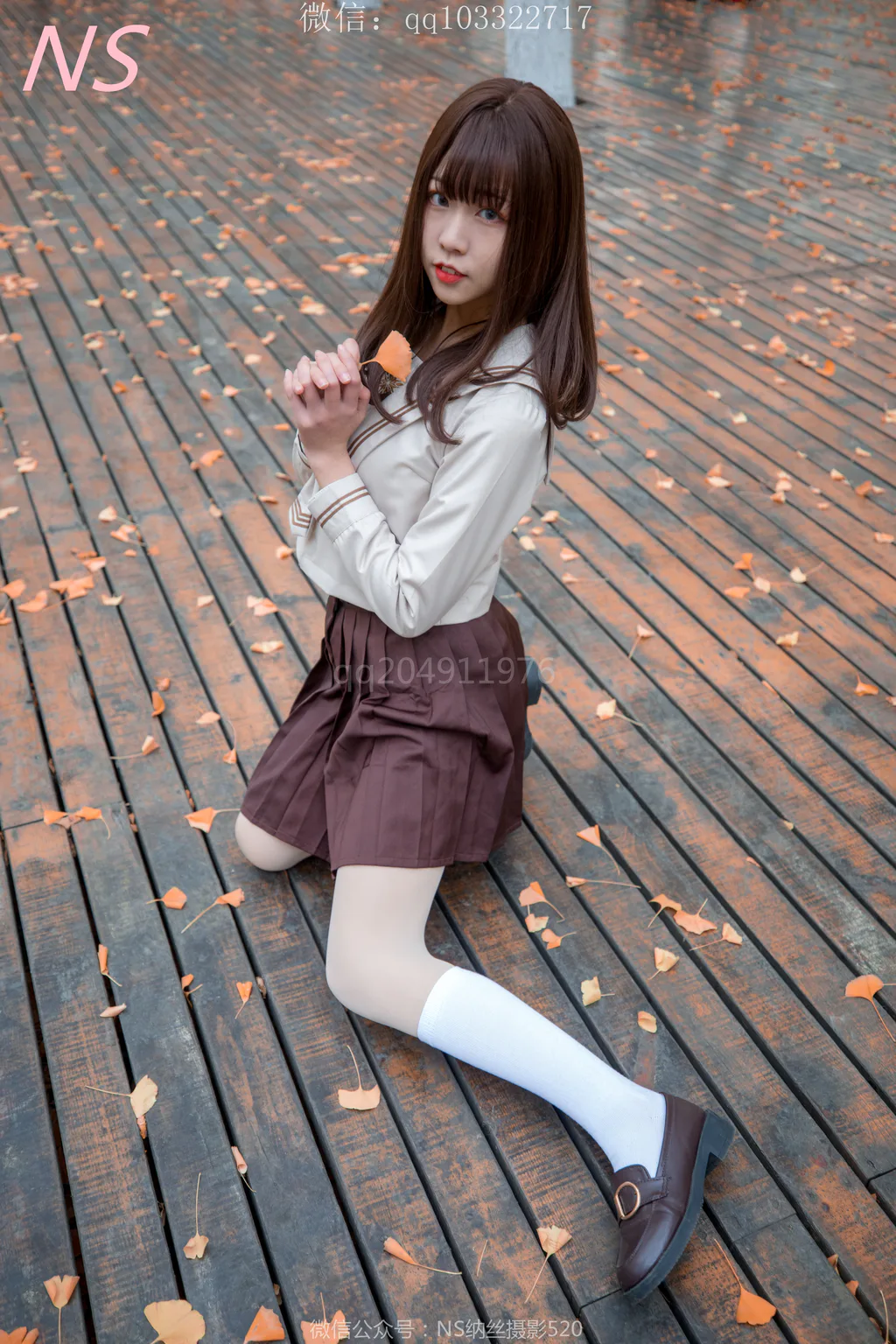 [纳丝摄影]0153 枫之少女 白丝肉丝萌萌哒的枫[93P/1V/1.44GB]