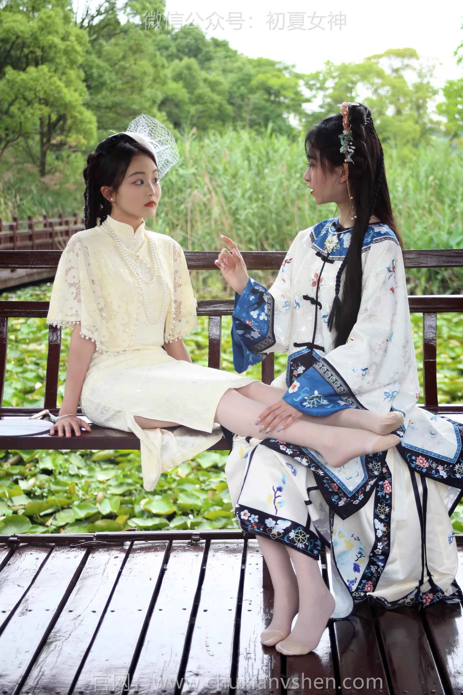 初夏女神 NO.213 柒柒、双双 留洋晚清[120P/1V/5.22GB]