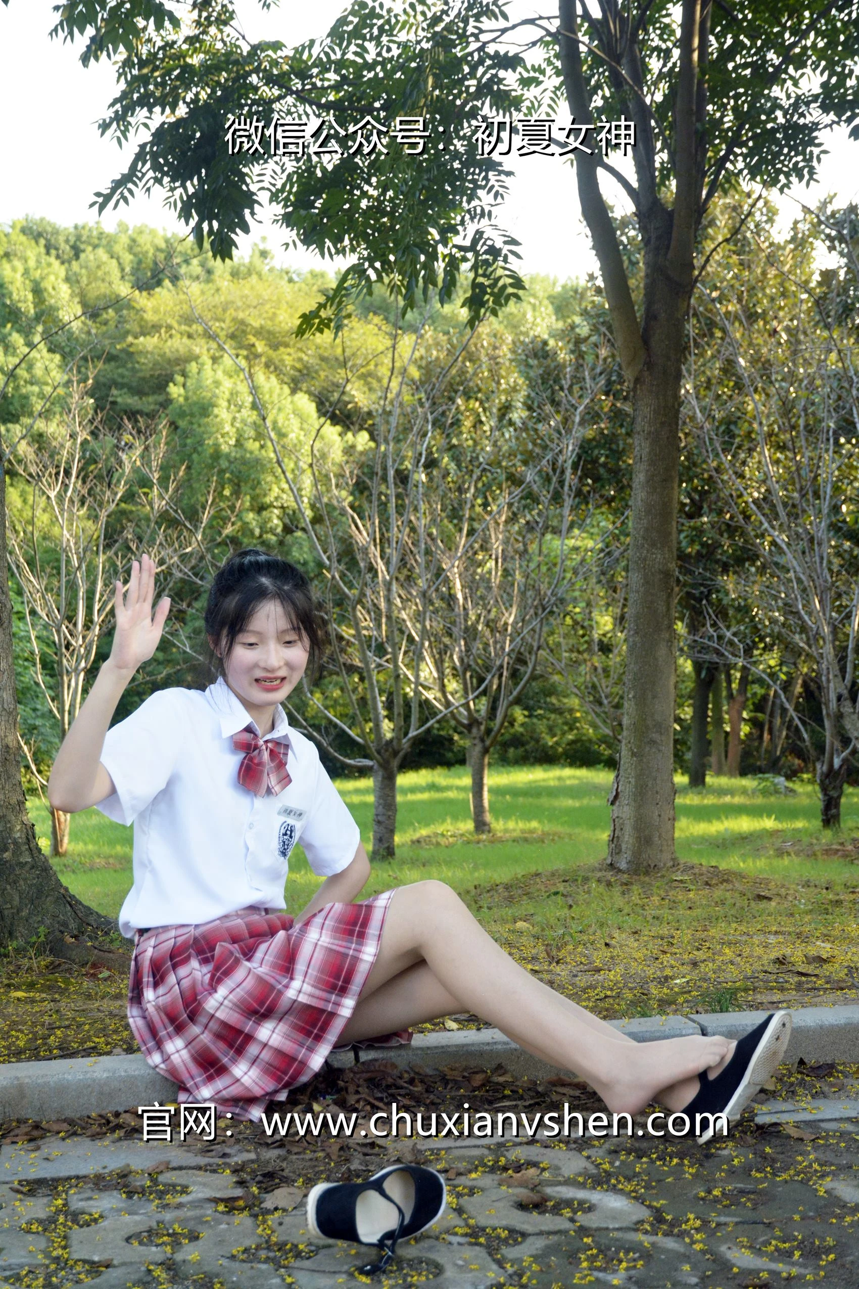 初夏女神 NO.102 安妮 草莓色JK[140P/1V/5.98GB]