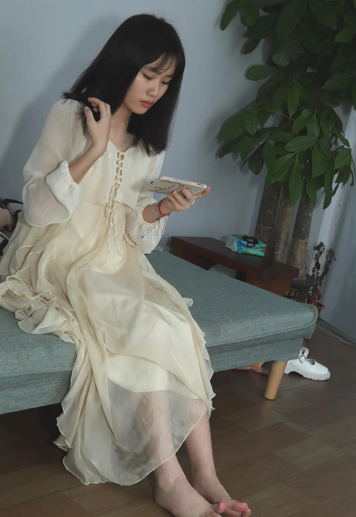 [Pary学生模拍] No.041 彩欣穿上可爱裙子展示美jiao [123P/249MB]