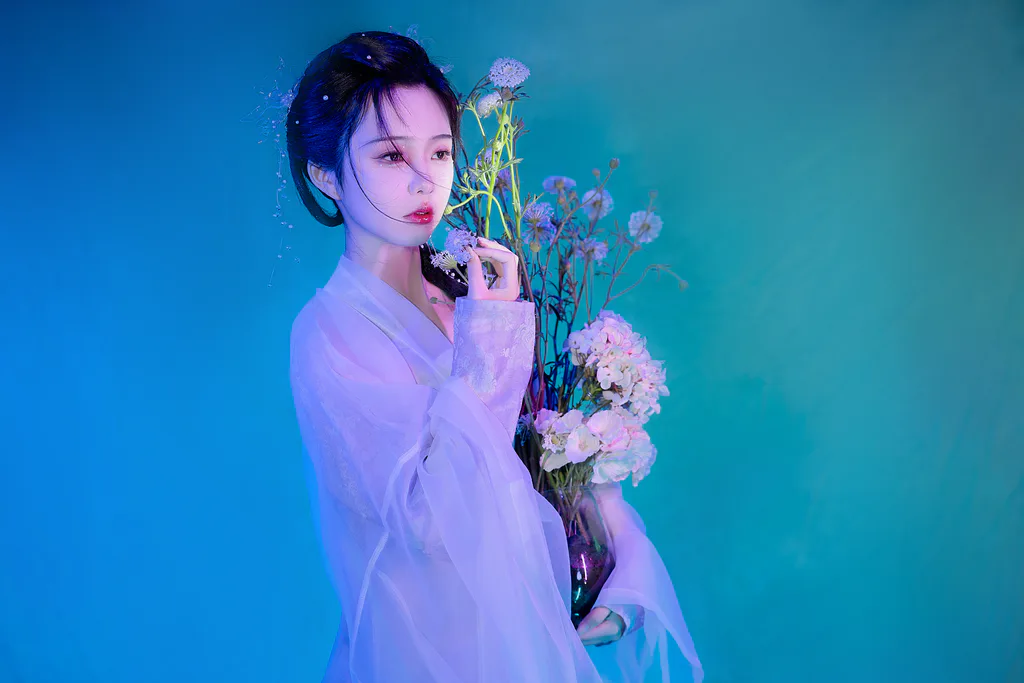 [YITUYU艺图语]2023.01.10 她是那一抹蓝 怀里猫ovo[22+1P/250MB]