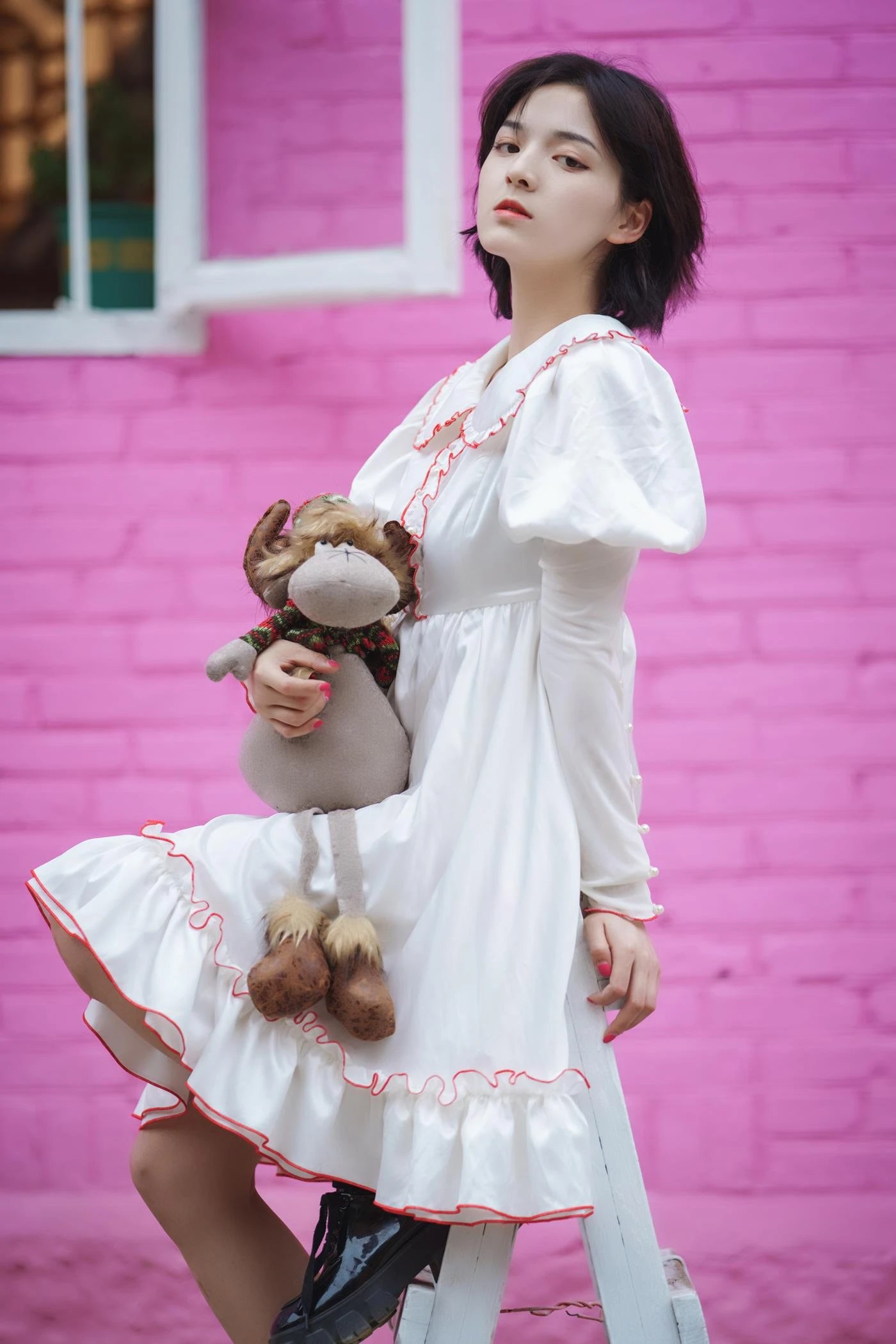 [YITUYU艺图语] 2022.01.28 初次邂逅，超高颜值的粉红少女 dudu [23P/353MB]