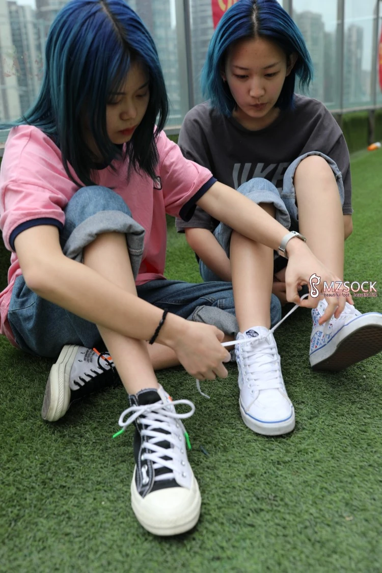[MZSOCK]爱镁足 No.010 小珵&园子 致闺蜜 [114P/474MB]