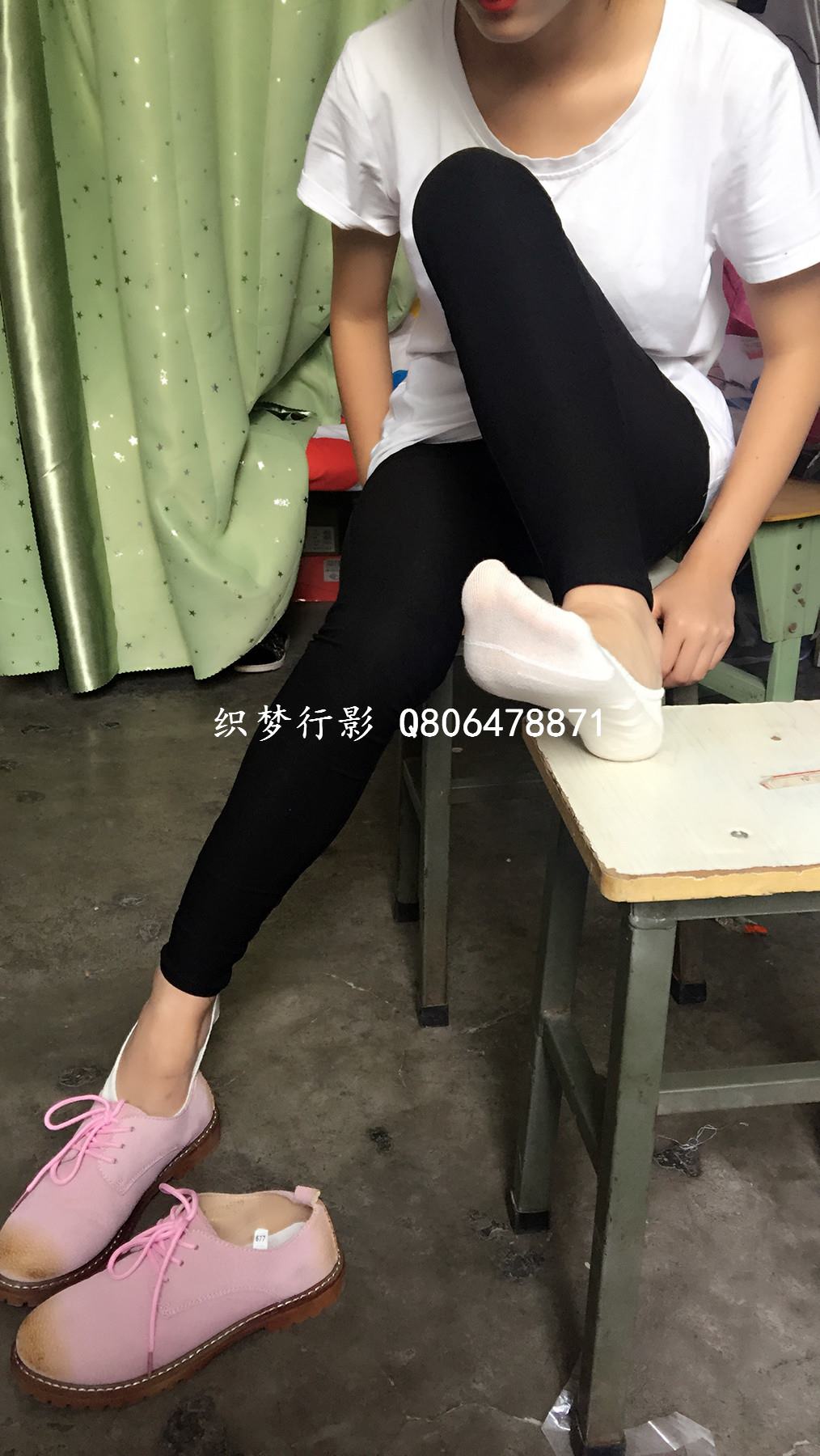 织梦行影@NO.007-第七期 宿舍白袜（白袜）[97P/38MB]