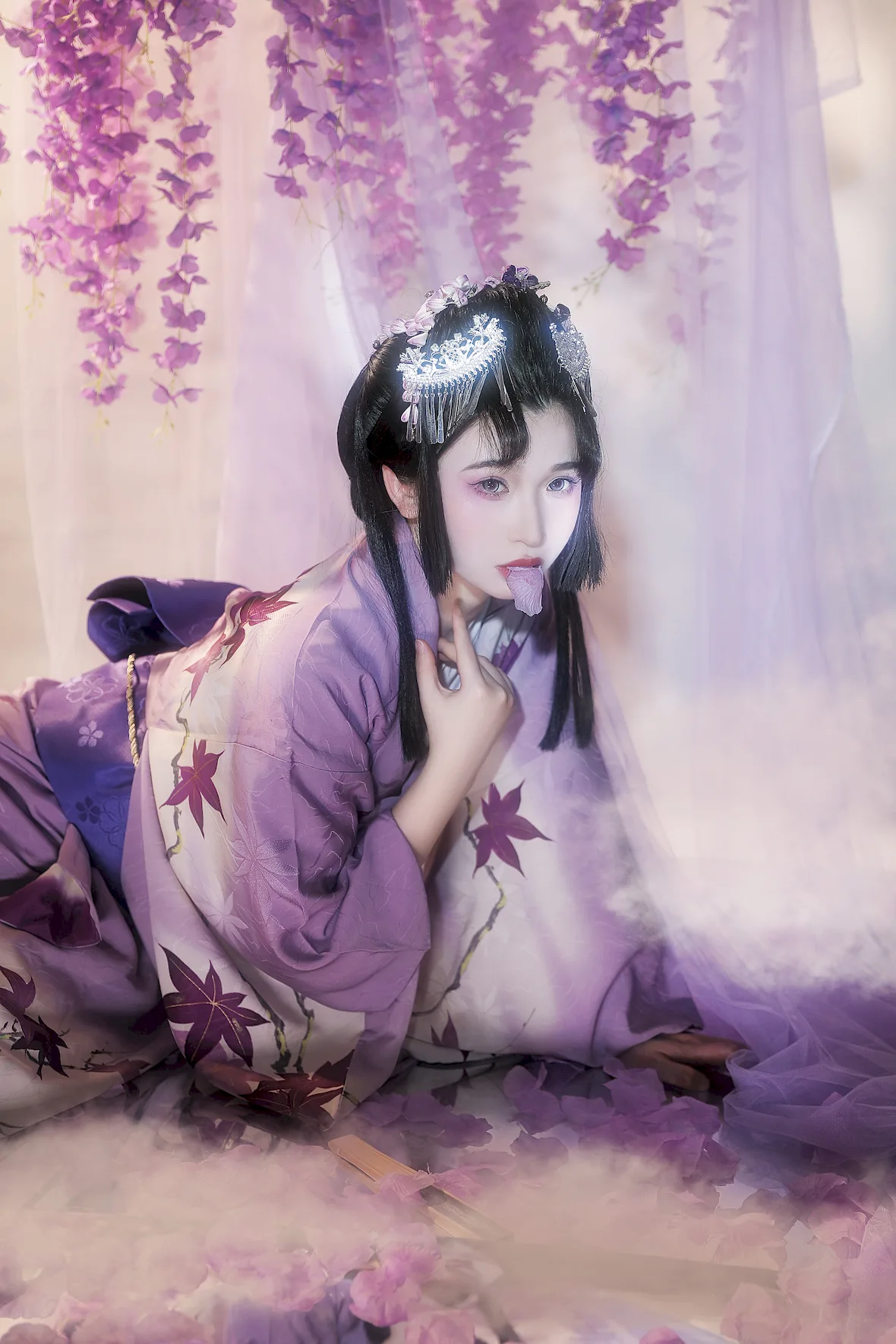 [YITUYU艺图语]2023.07.03 紫藤花妖 猫咪[22+1P/238MB]