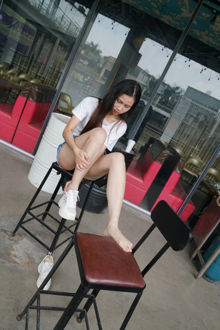 [补发][MussGirl慕丝女郎]NO.032 绿地售楼小姐的镁足你们见过吗？潘潘 [77P/119MB]