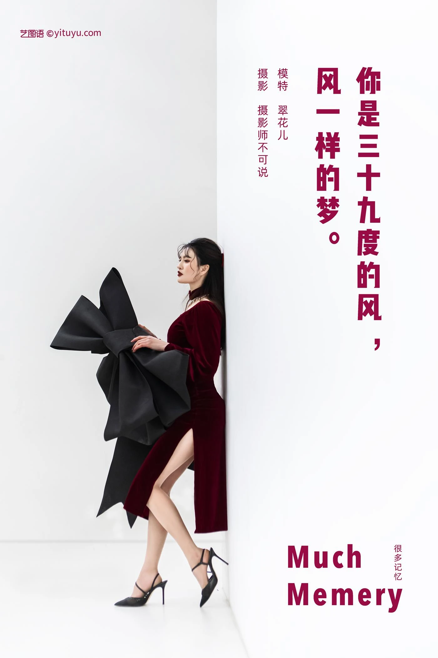 [YITUYU艺图语] 2022.01.01 Much Memory 翠花儿 [28P/233MB]
