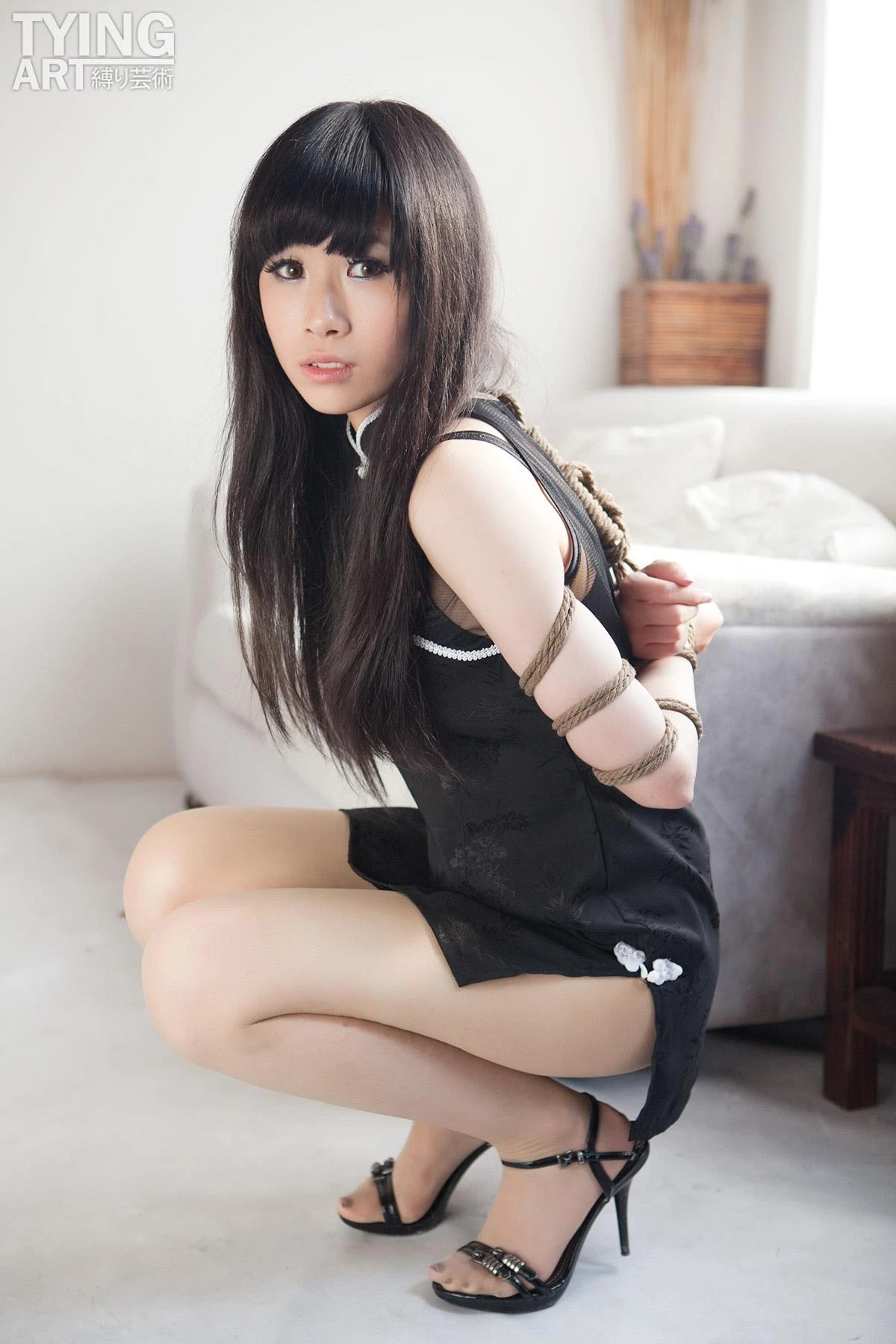 [禁忌摄影]Taboo-love NO.097 TyingArt 縛リ芸術 Yuko Chinese Dress & Gag 1[32P/12MB]