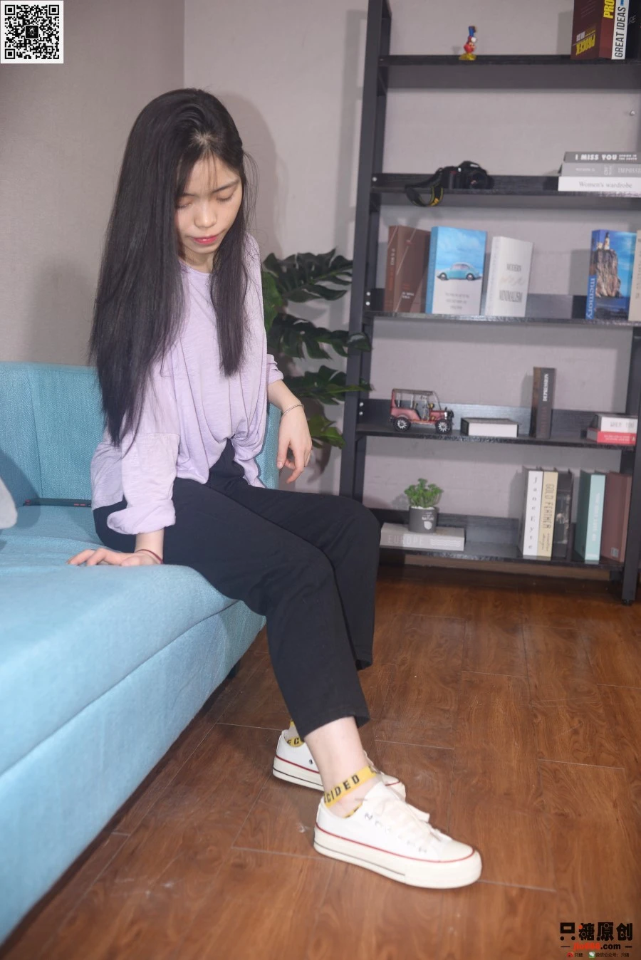 [只糖棉袜]NO.288 婧琪 鹿踏雾而来 [153P/1V/1.21GB]