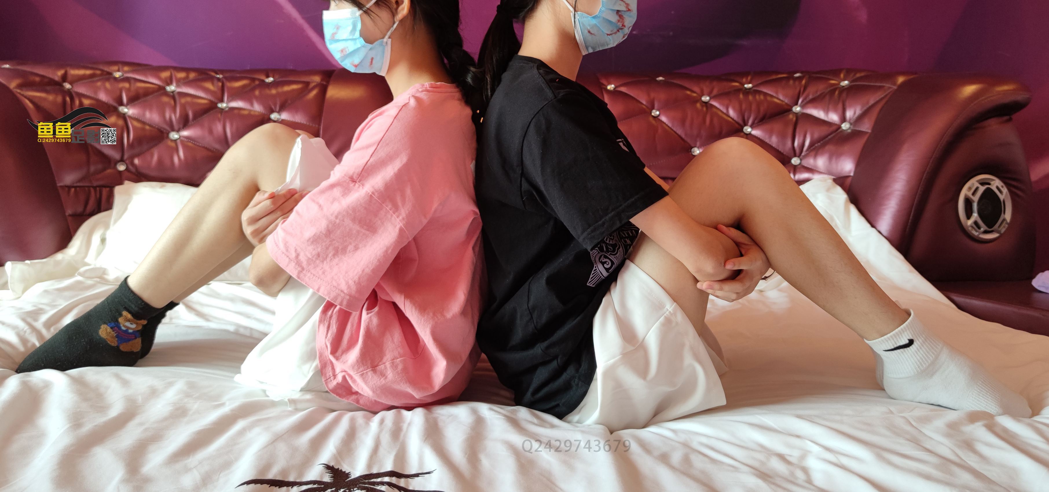 鱼鱼足影@064-第64期：心动姐妹花[149P/505MB]