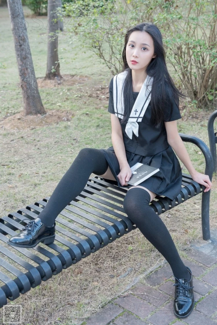[SSA丝社] NO.060 公园里的JK制服美腿 [99P/199MB]