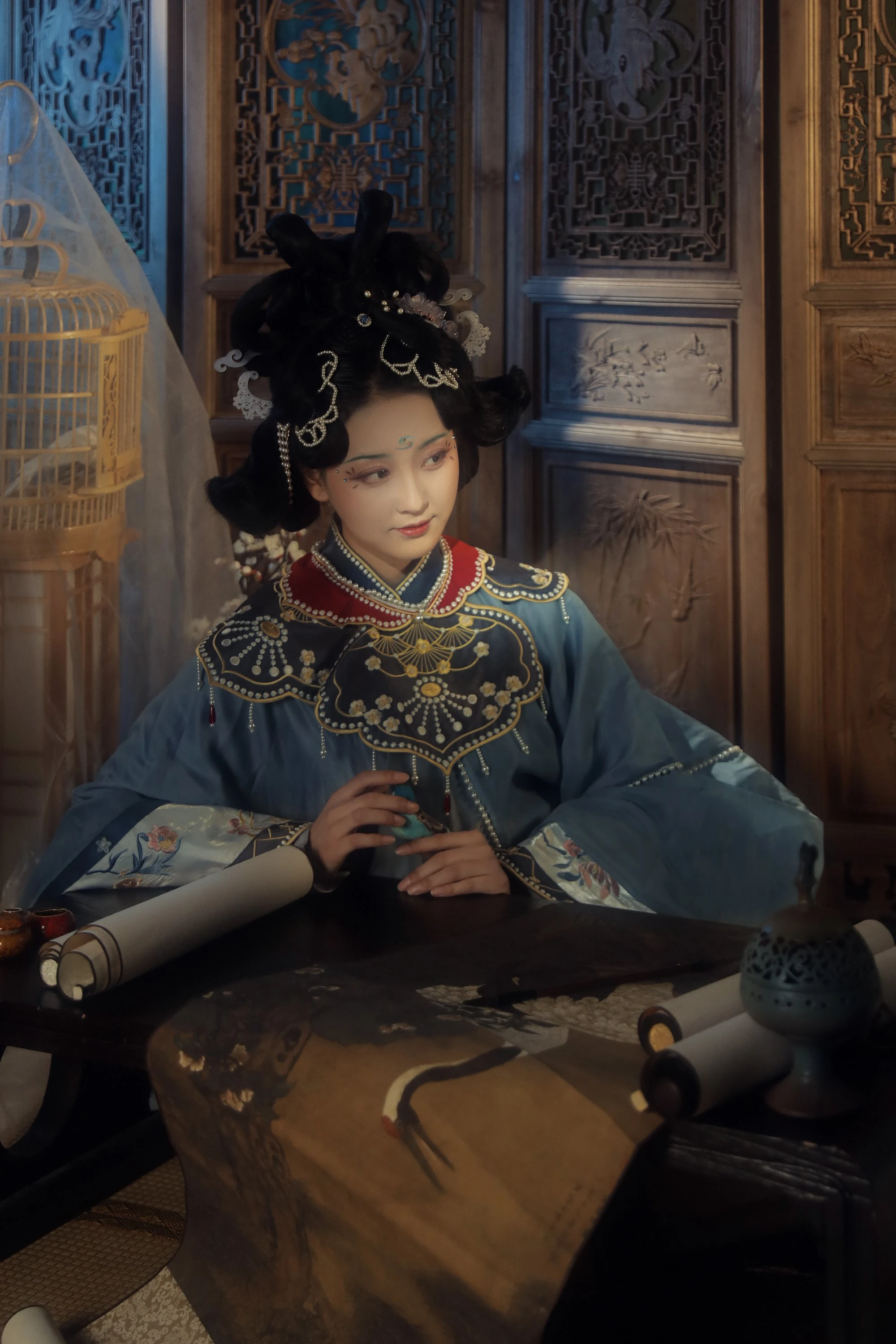 [YITUYU艺图语] 2022.07.12 十二星座之巨蟹座：闺秀 莺莺迟 [25P/366M]