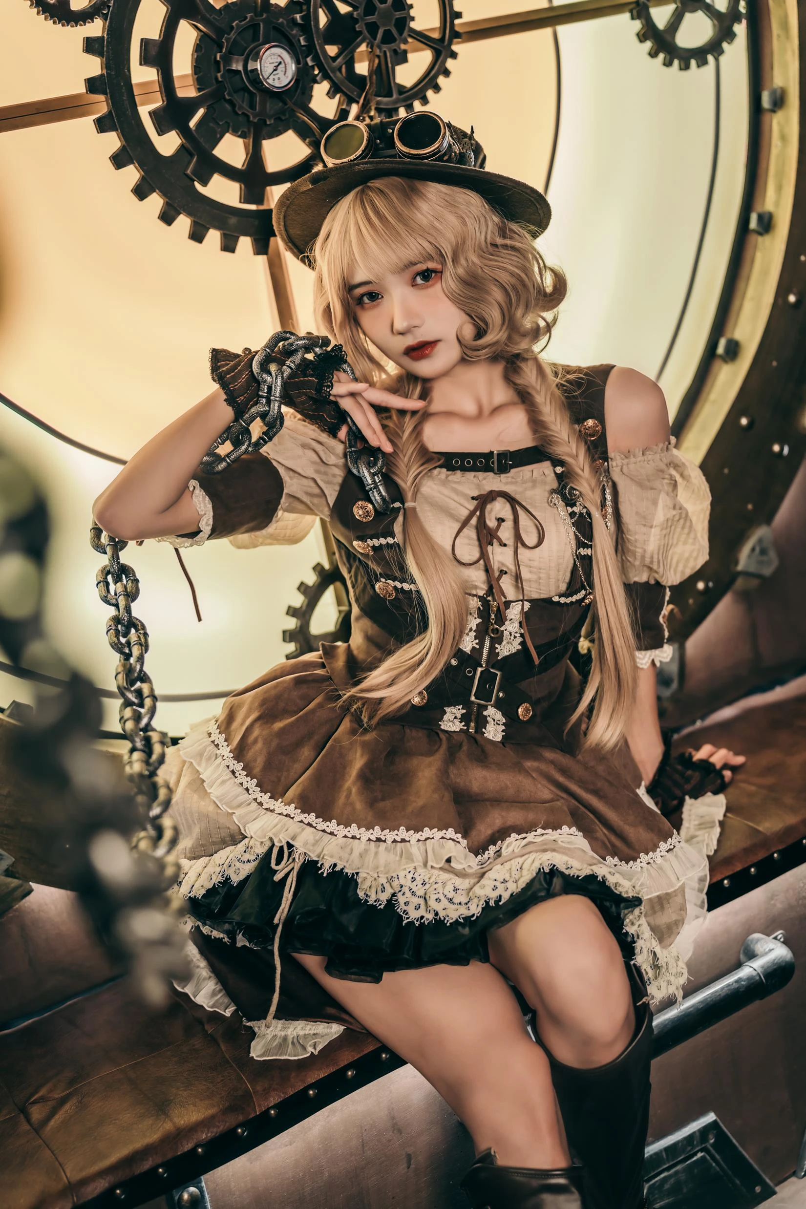 [YITUYU艺图语]2022.10.27 蒸汽少女 兔子Zzz不吃胡萝卜[29+1P/154MB]