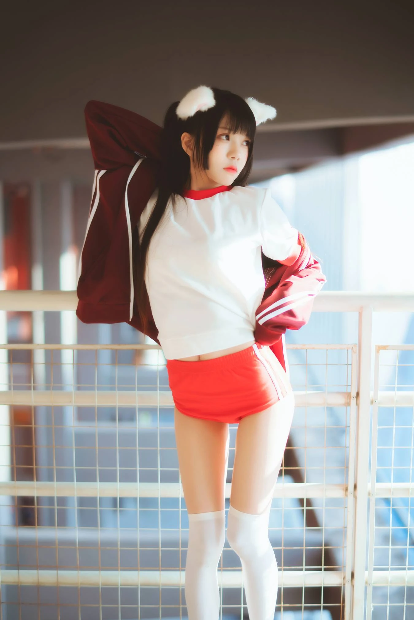 [YITUU艺图语] 2022.04.20 体操服少女 桜桃喵 [22P/272MB]