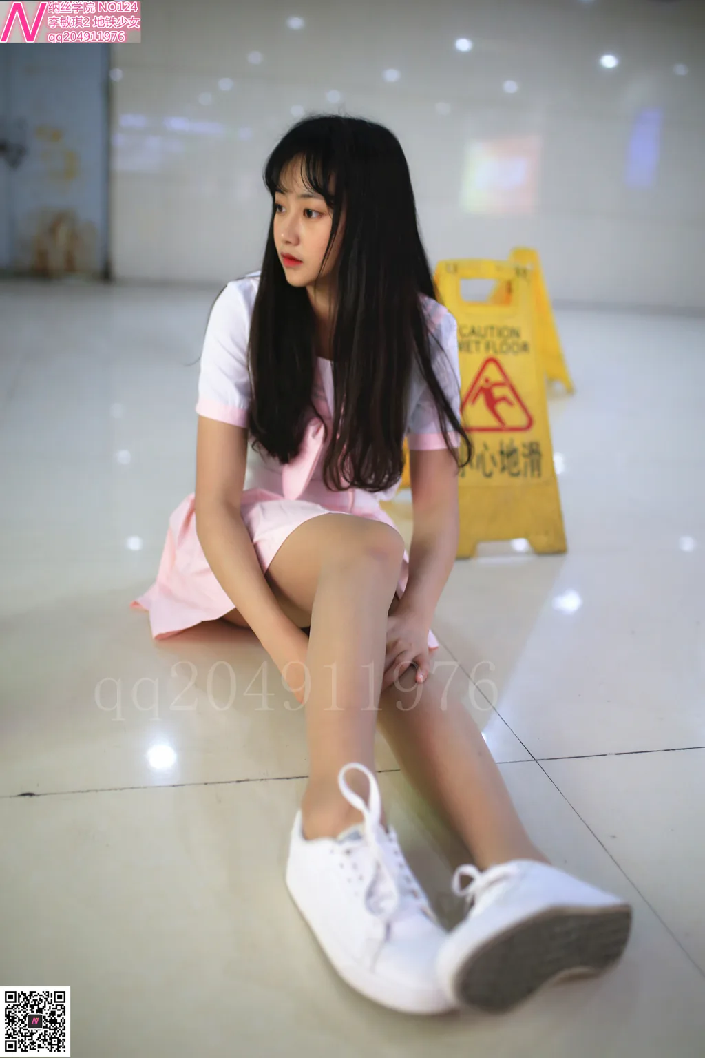 [纳丝摄影]0020 李敏琪 地铁少女[93P/1V/817MB]