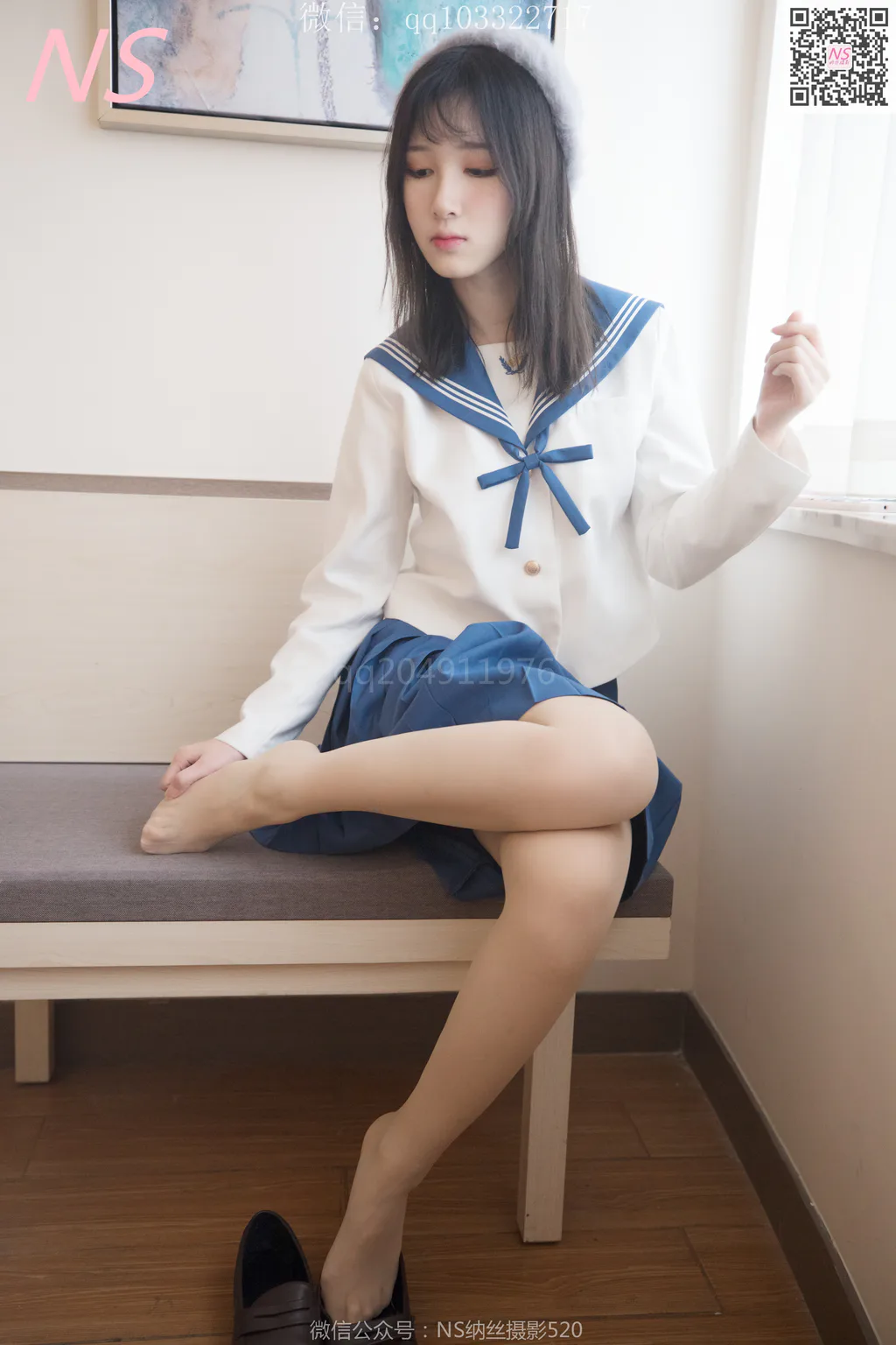[纳丝摄影]0108 楚楚 楚楚动人的丝袜少女[93P/1V/1.68GB]