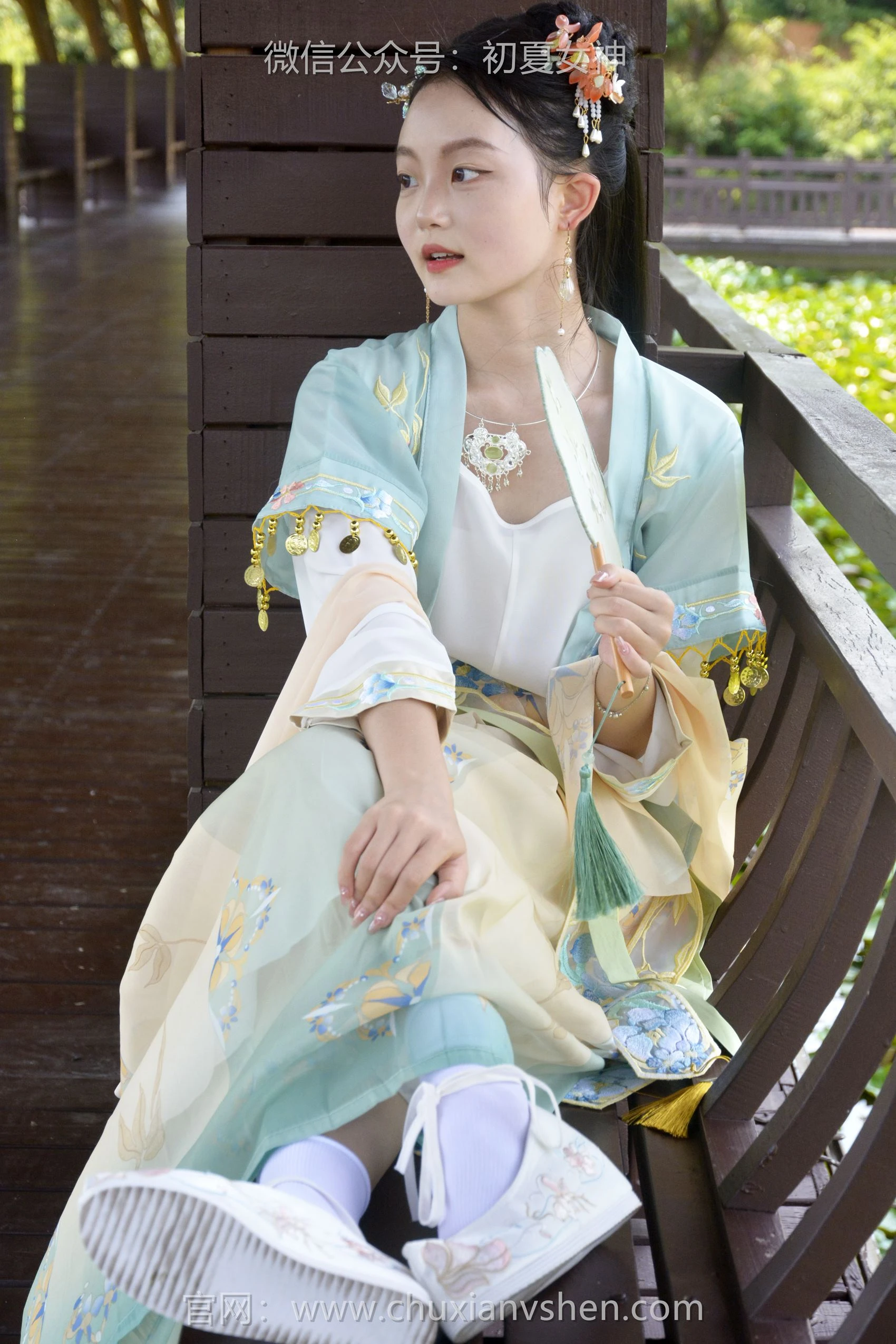 初夏女神 NO.097 双双 荷花仙子[140P/1V/6.32GB]