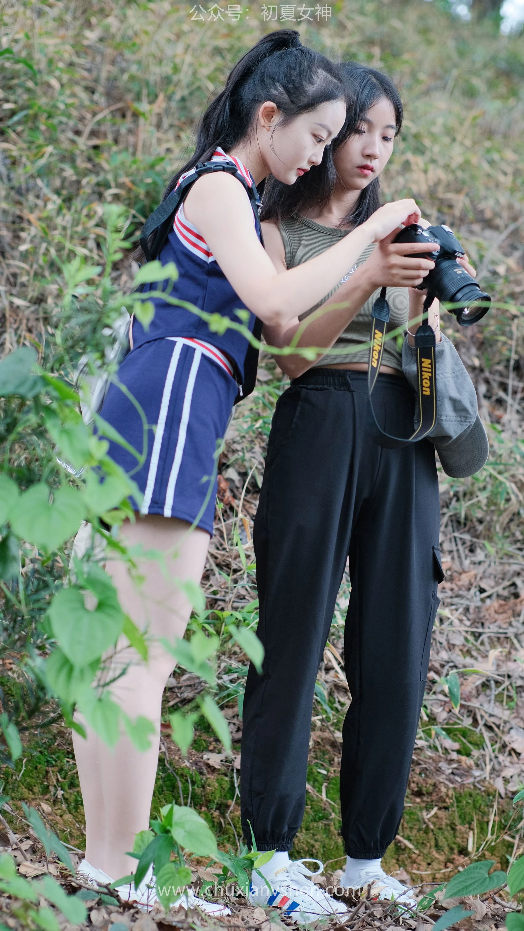 [初夏女神] NO.095 点点&双双~《姐妹出行》夏季登山记 [163P/2V/12.7G]