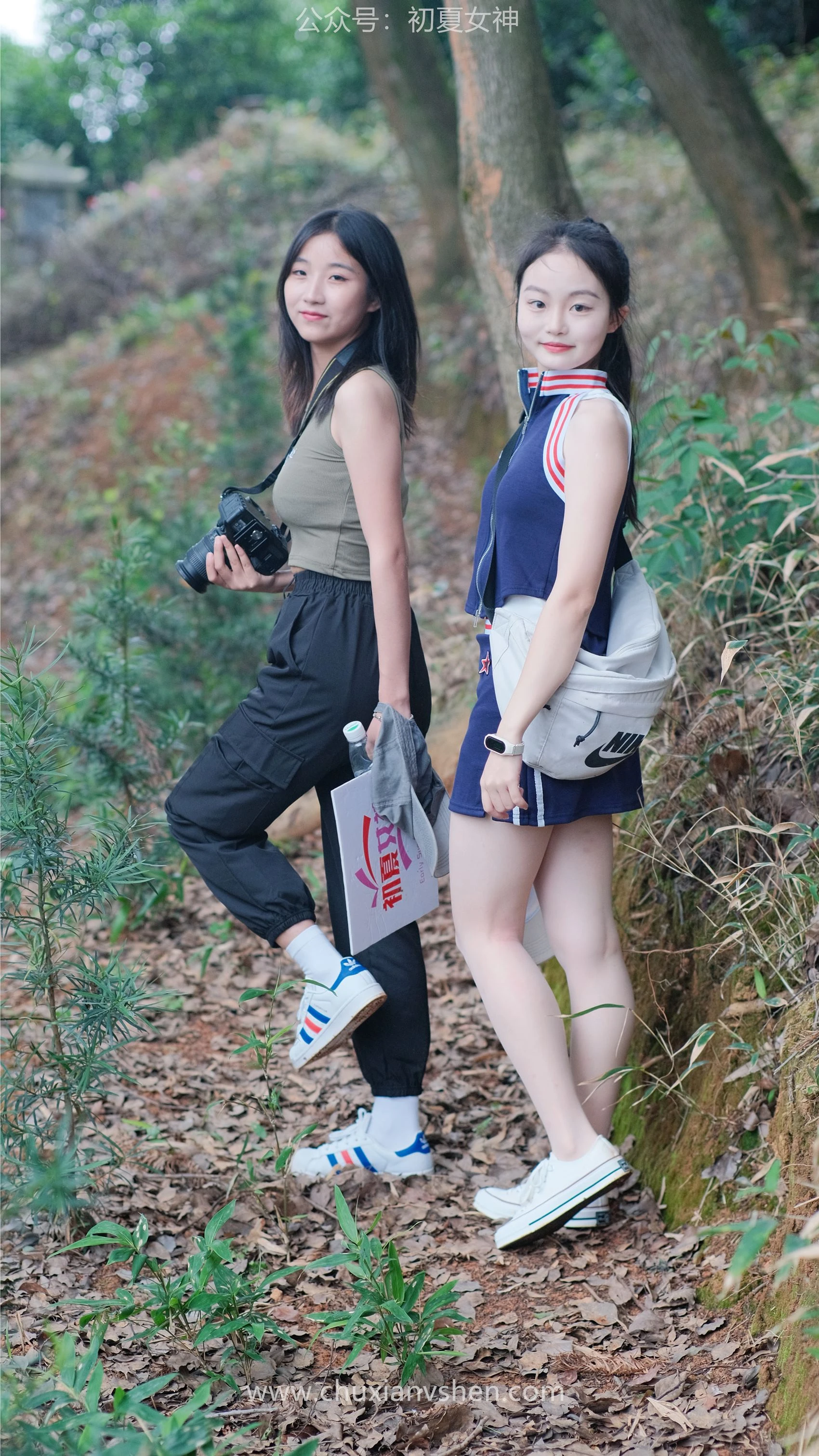 [初夏女神] NO.095 点点&双双~《姐妹出行》夏季登山记 [163P/2V/12.7G]
