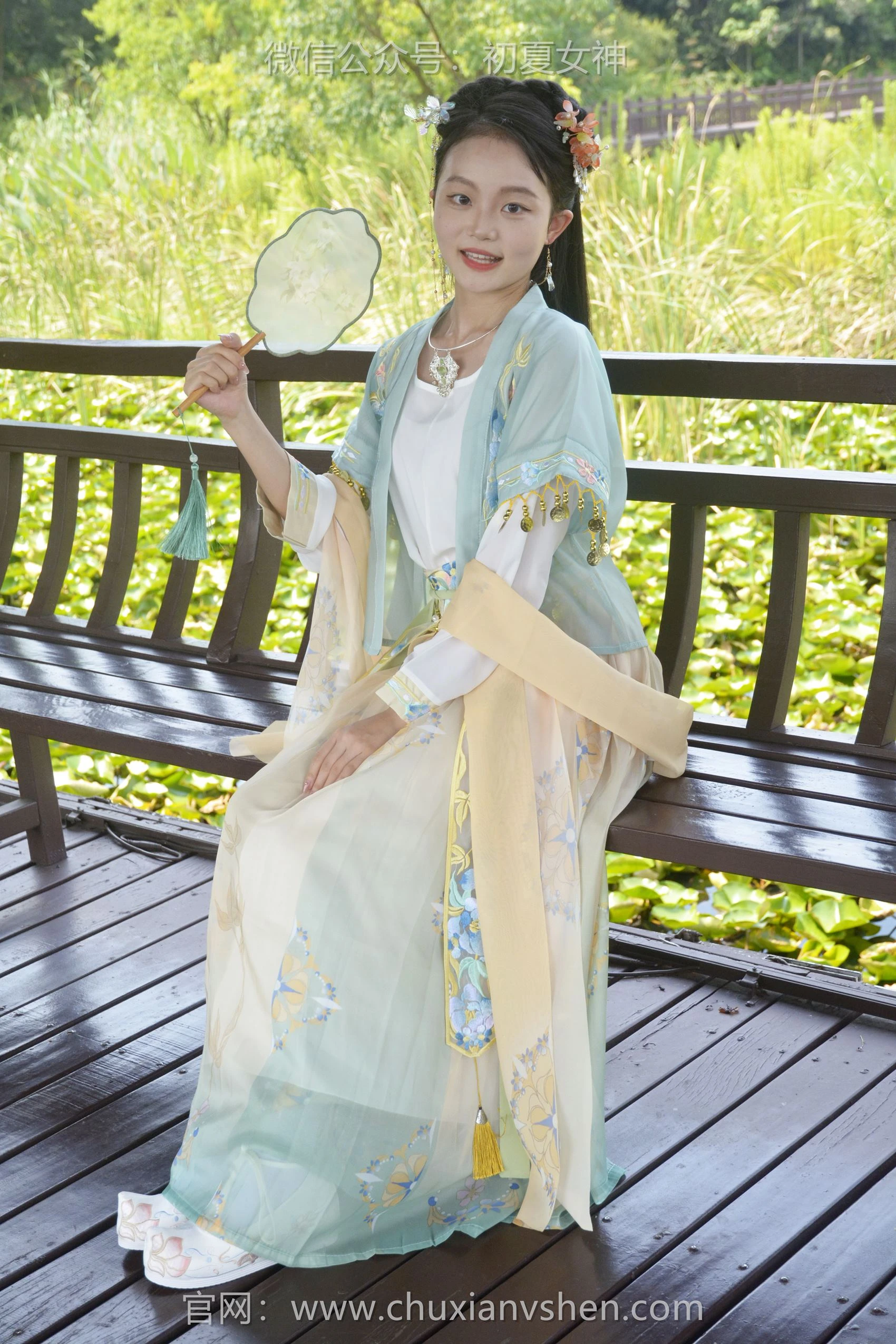 初夏女神 NO.097 双双 荷花仙子[140P/1V/6.32GB]