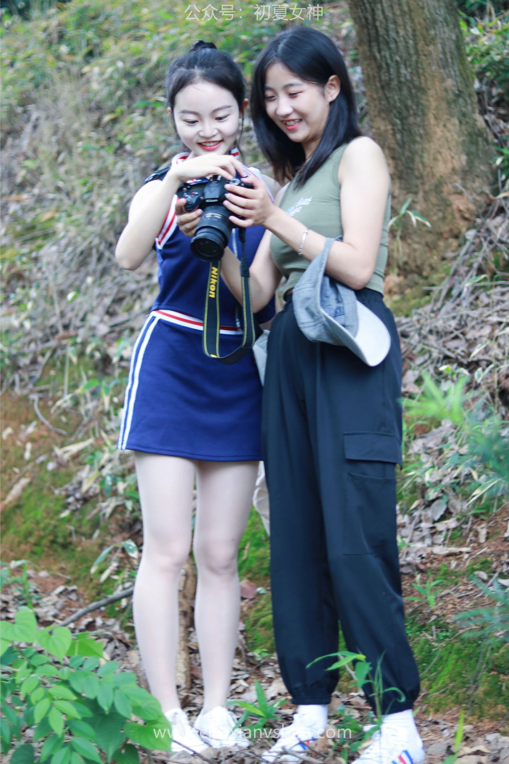 [初夏女神] NO.095 点点&双双~《姐妹出行》夏季登山记 [163P/2V/12.7G]